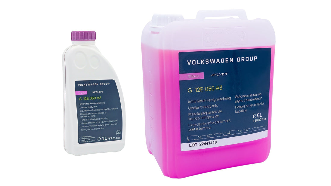 VW Original Kühlmittel G12evo - Alles, was Sie über Frostschutz & Motorenschutz wissen müssen
