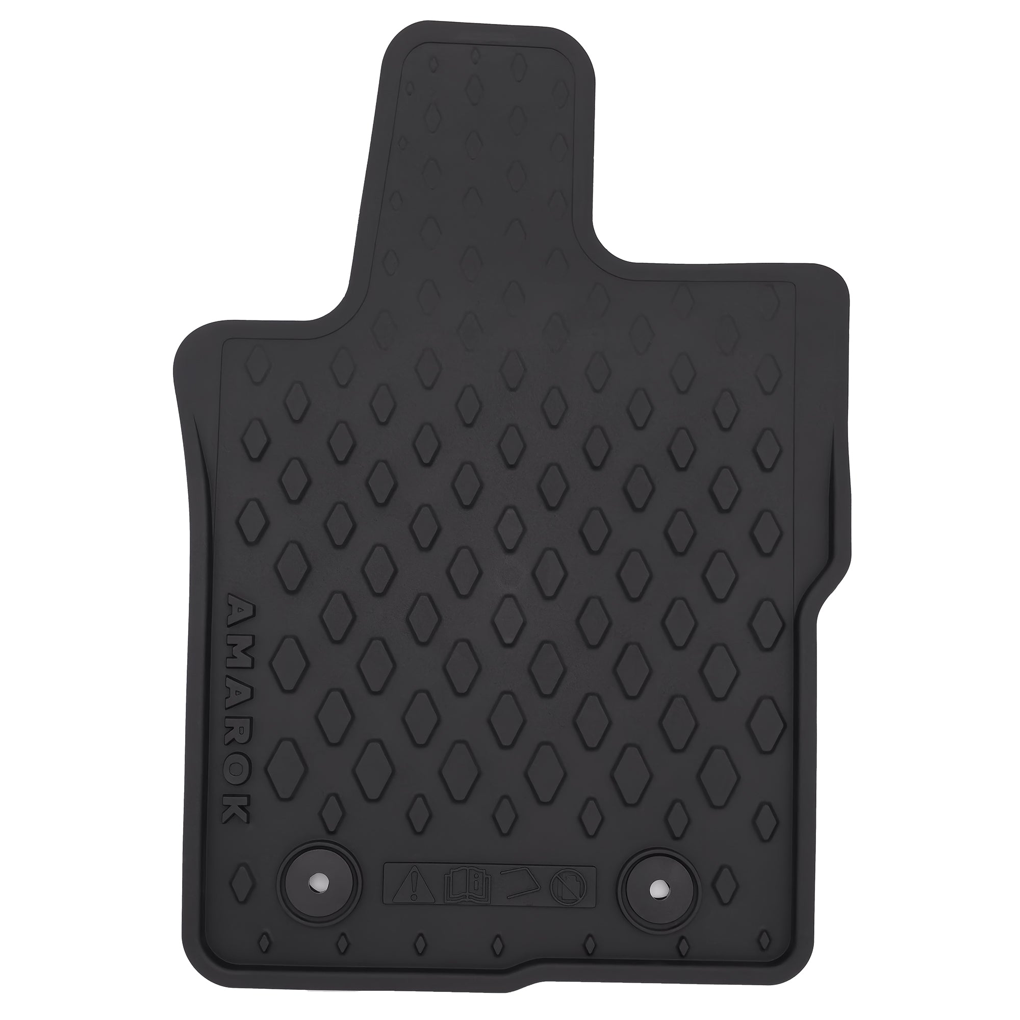 VW Amarok II (T1) Gummimatten, 4 Stück, vorne und hinten, 2HJ06150082V