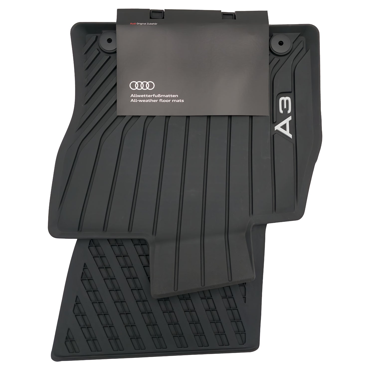 Audi A3 (8V) Gummimatten, 2 Stück, vorne, 8V5061502 041 – Motominds