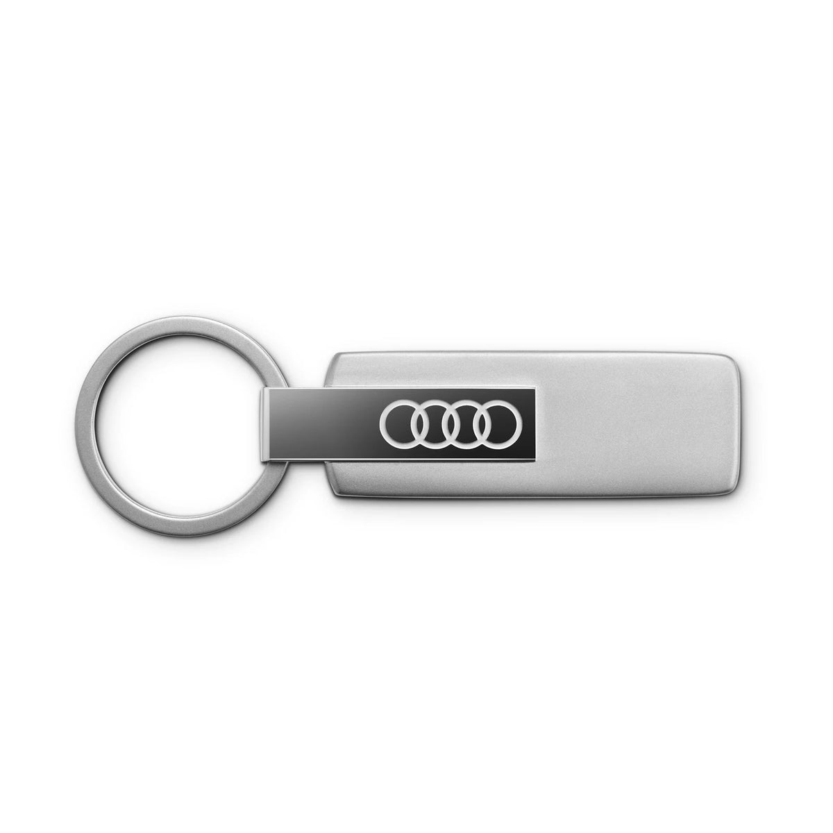 Audi Schlüsselanhänger Edelstahl, silber – Ansicht 1