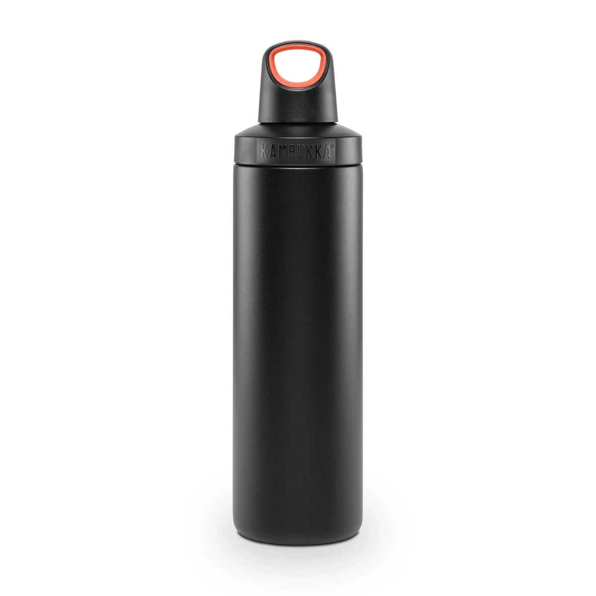 Audi Wasserflasche, isoliert, schwarz, Edelstahl, 600 ml – Ansicht 1