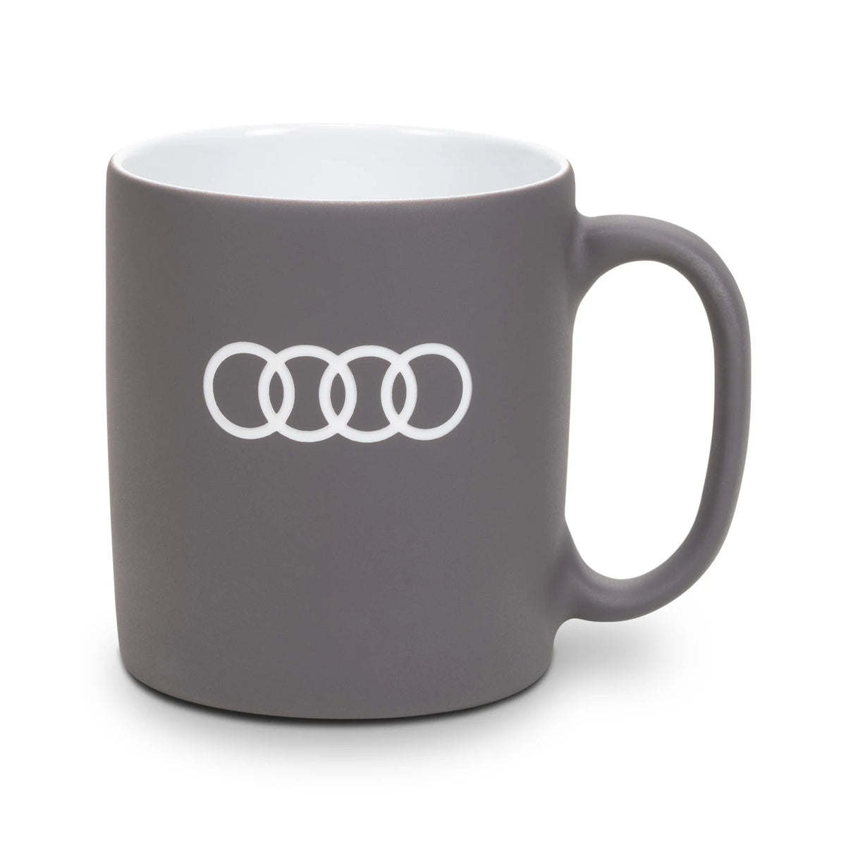 Audi Tasse, grau, Porzellan, 350 ml – Ansicht 1