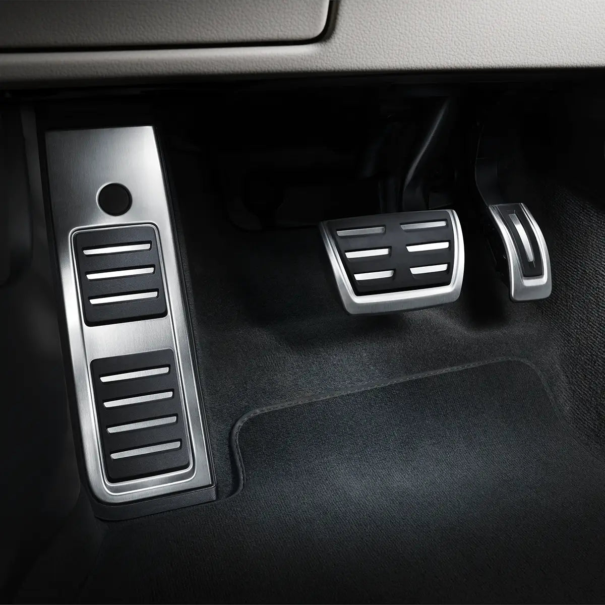 Audi Pedalkappen Set Edelstahl A6/A7/RS6/RS7/S6/S7 Automatik mit Fußstütze, 4K1064205A