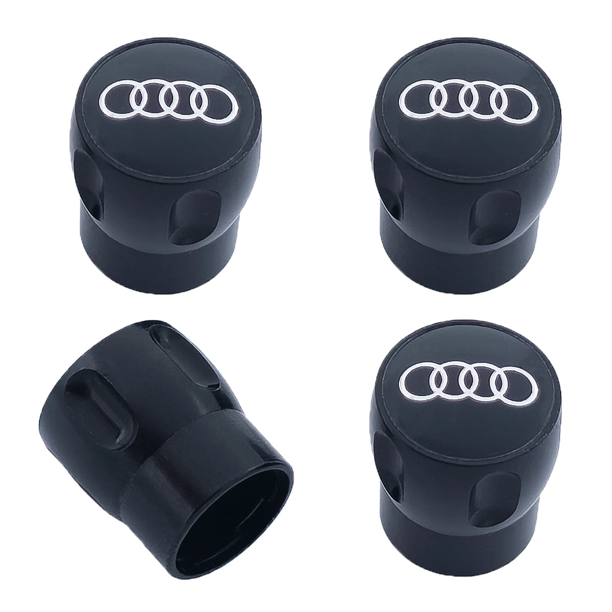 Audi Ventilkappen schwarz 80A071215B, zweite Ansicht