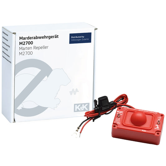 K&K Marderabwehr M2700 KFZ Marderschutz fürs Auto, IP65 wasserdicht, 360° Abwehrradius