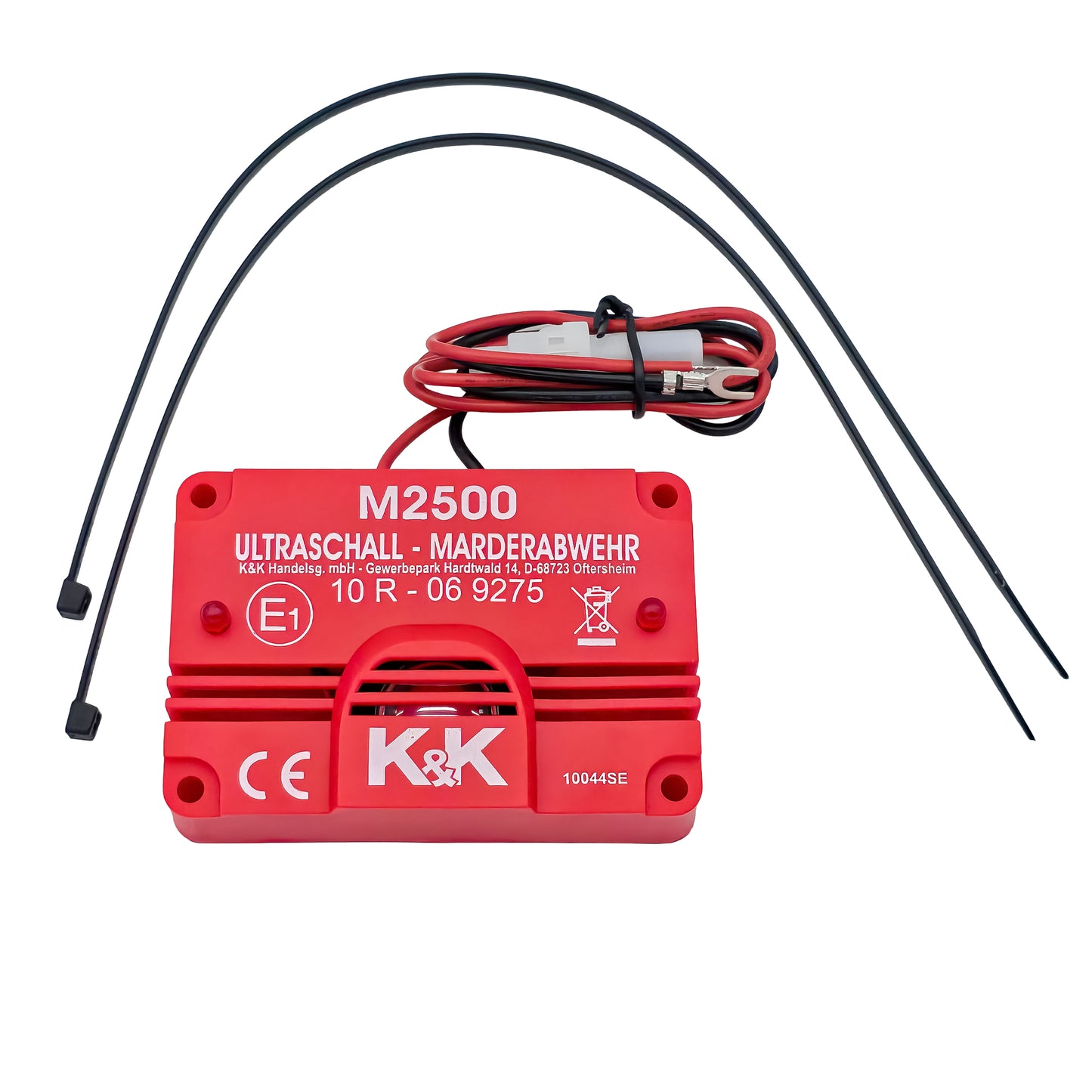 K&K M2500 Ultraschall-Marderabwehrgerät – bewährter Schutz mit 180° Schallabstrahlung