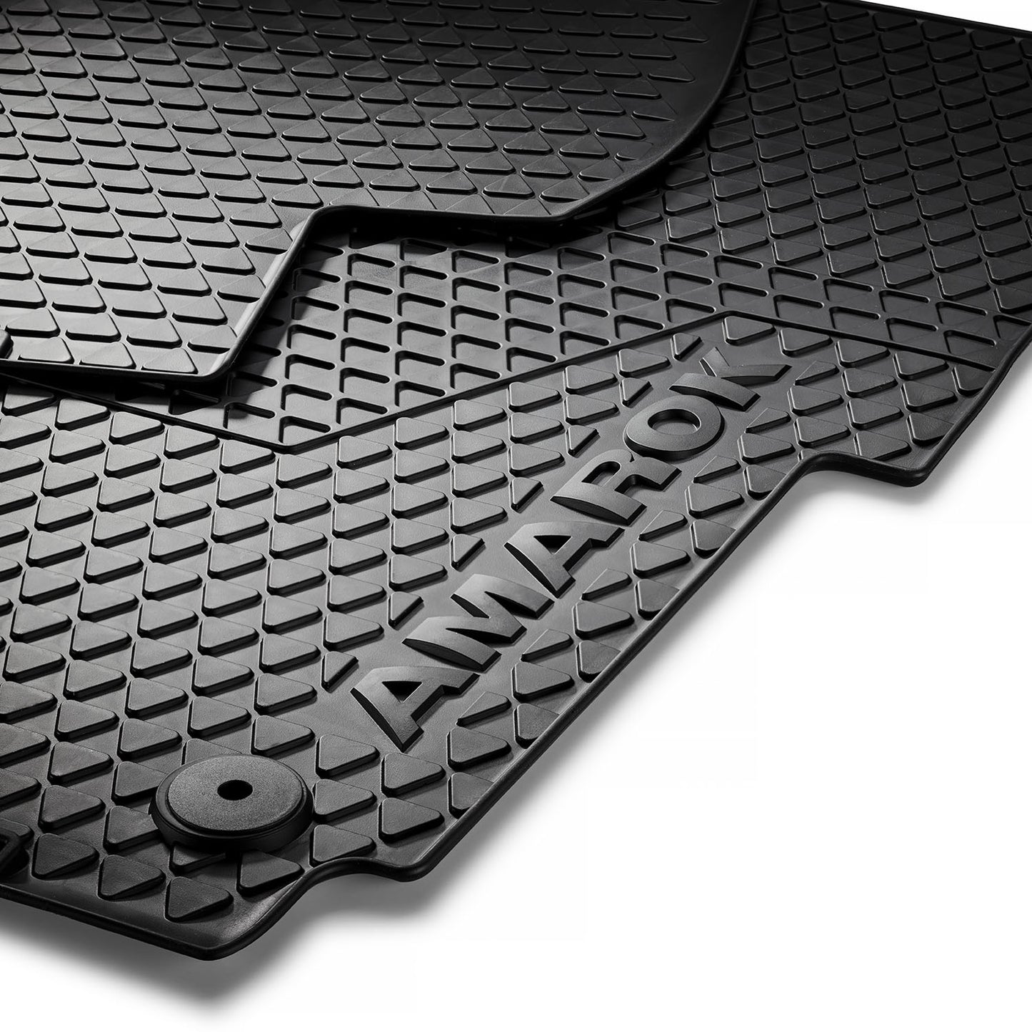 VW Amarok I rubber mats, 4 pieces, front & rear, 2H1061500A82V