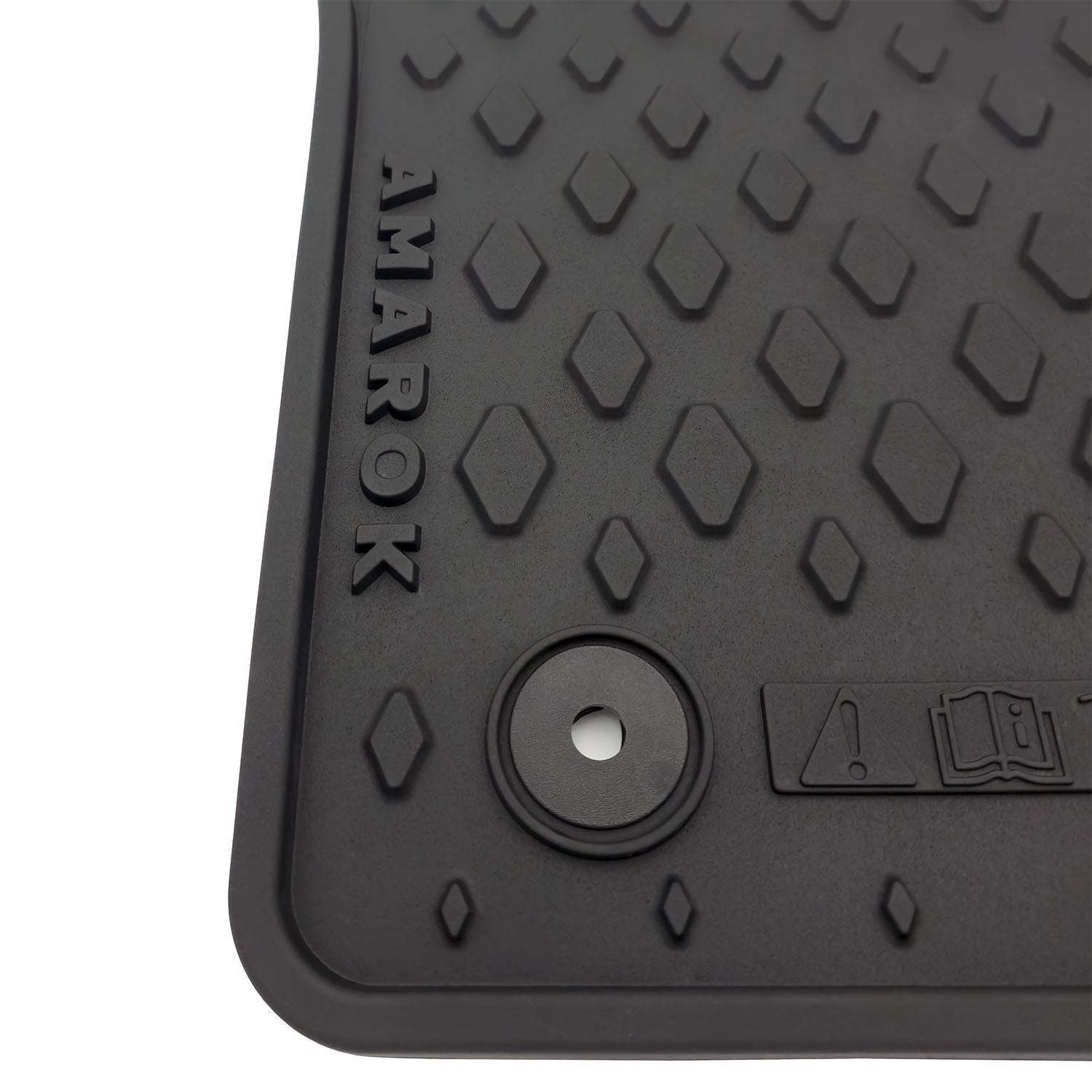 VW Amarok II (T1) Gummimatten, 4 Stück, vorne und hinten, 2HJ06150082V