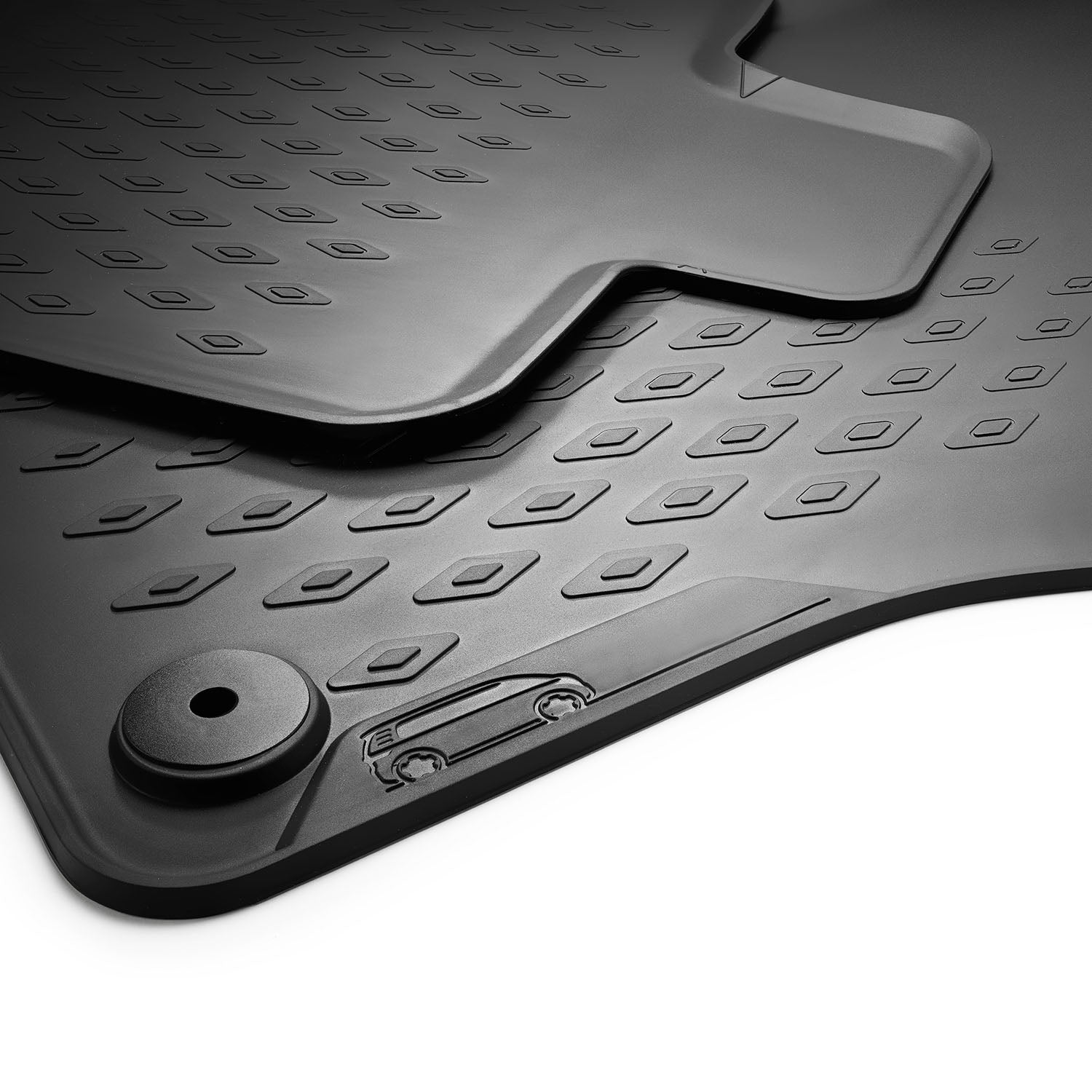 VW ID.Buzz Gummimatten, 2 Stück, vorne, 1T306150282V