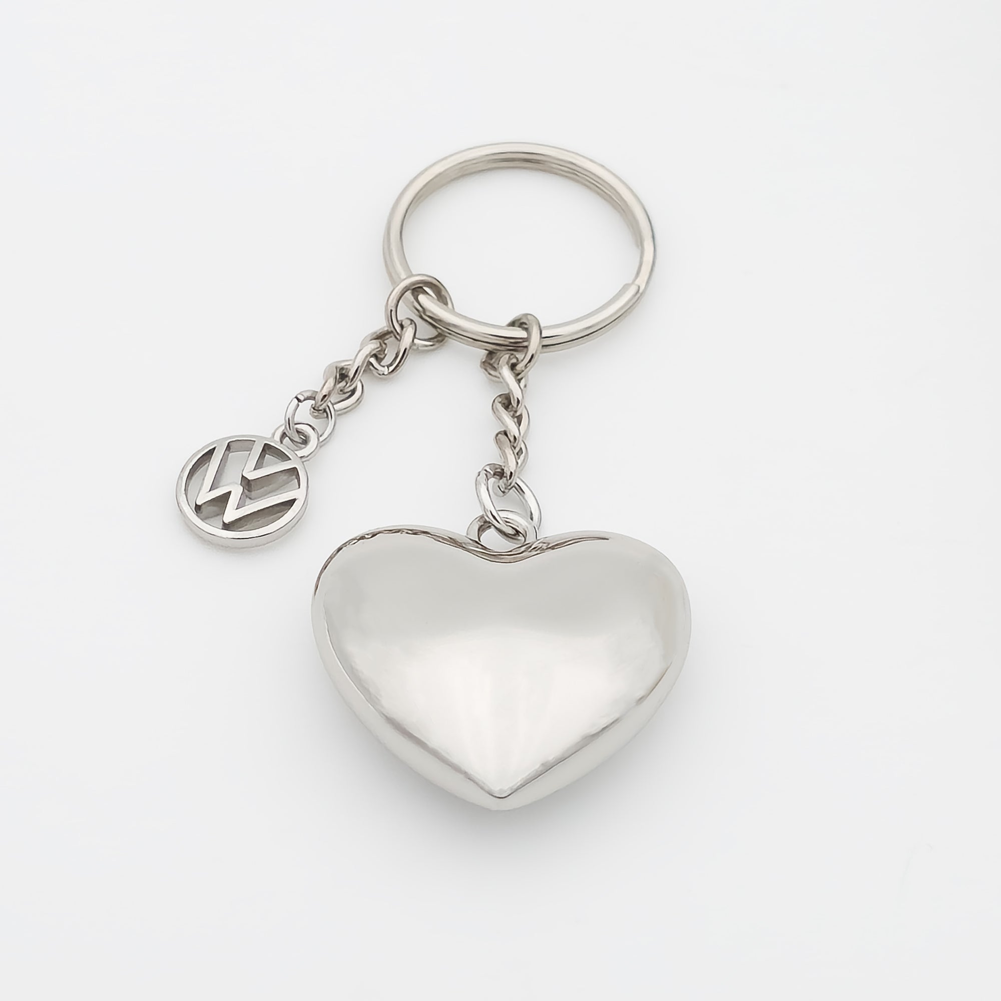 VW Key Ringer - 3D Heart With Swarovski® Stones - Collection: Heritage 7E9087010Aa