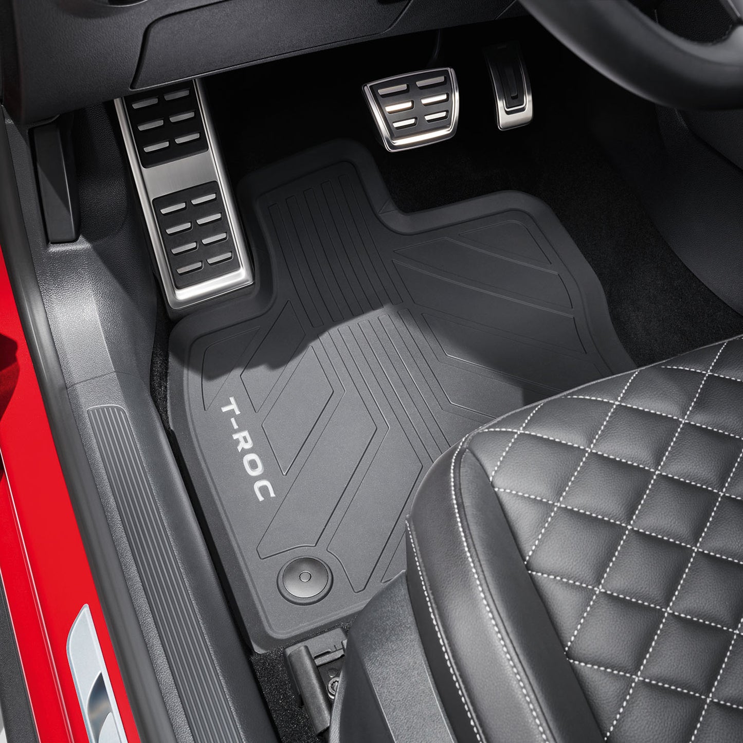 VW T-Roc rubber mats, 2 pieces, front, 2GA06150282V