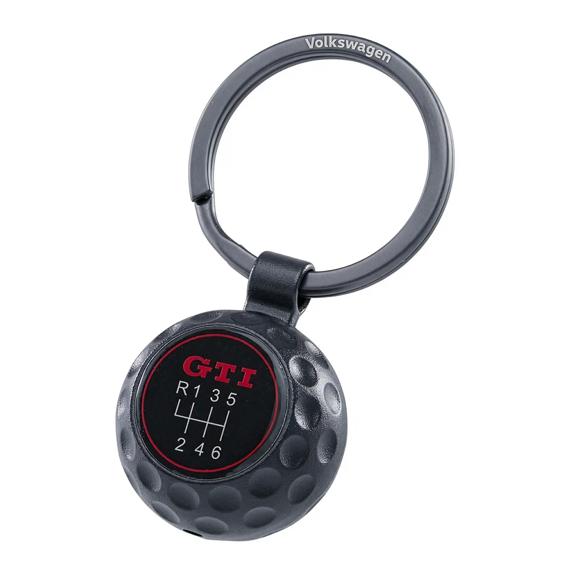 VW GTI Schlüsselanhänger Golfball Optik Schaltknauf Original Volkswagen 3A5087010