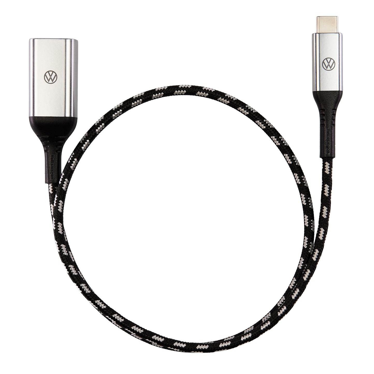 VW USB-A auf USB-C Anschlusskabel Premium, Adapter, 50cm lang, 000051446CE