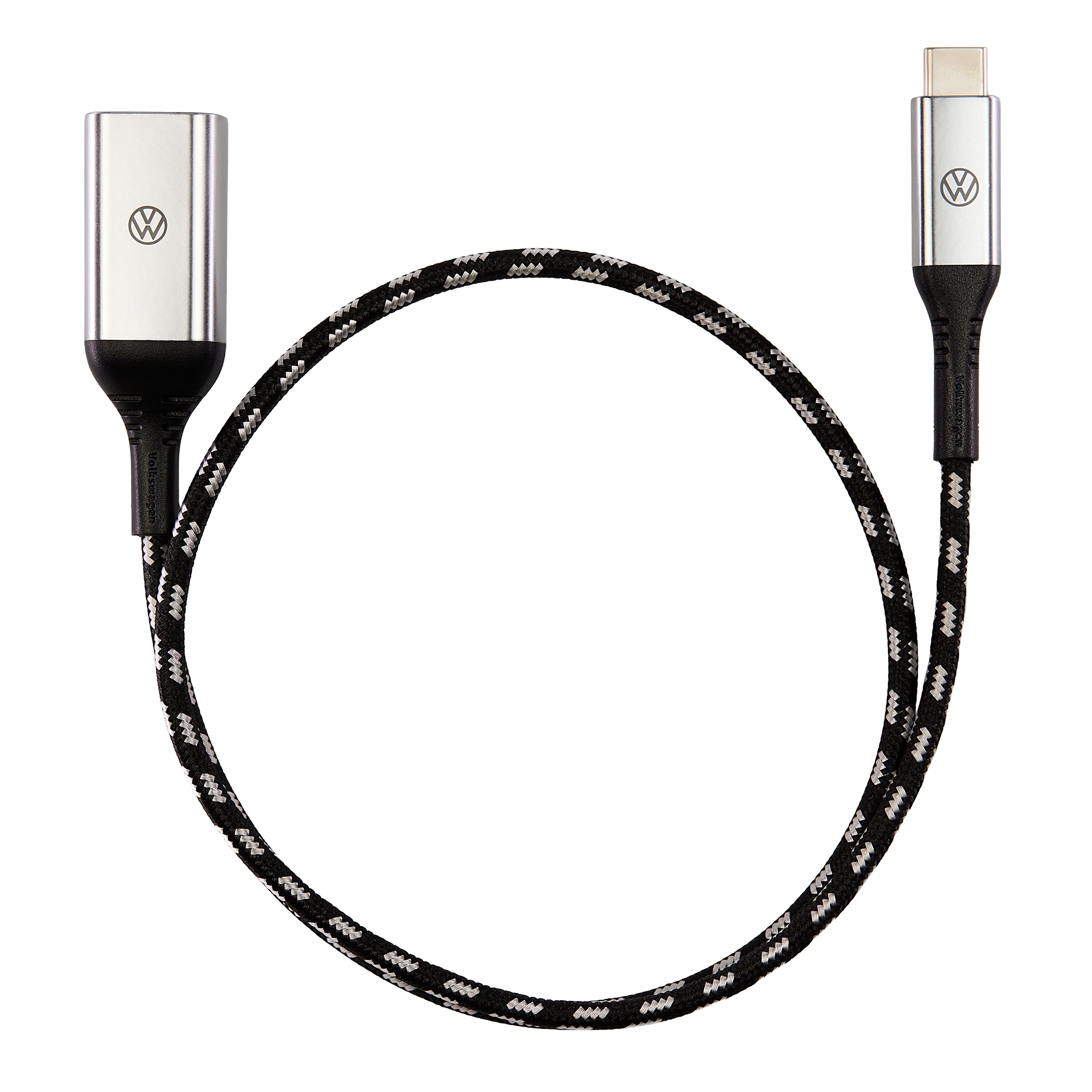 VW USB-A USB-C csatlakozókábel Premium, adapter, 50cm hosszú, 000051446CE