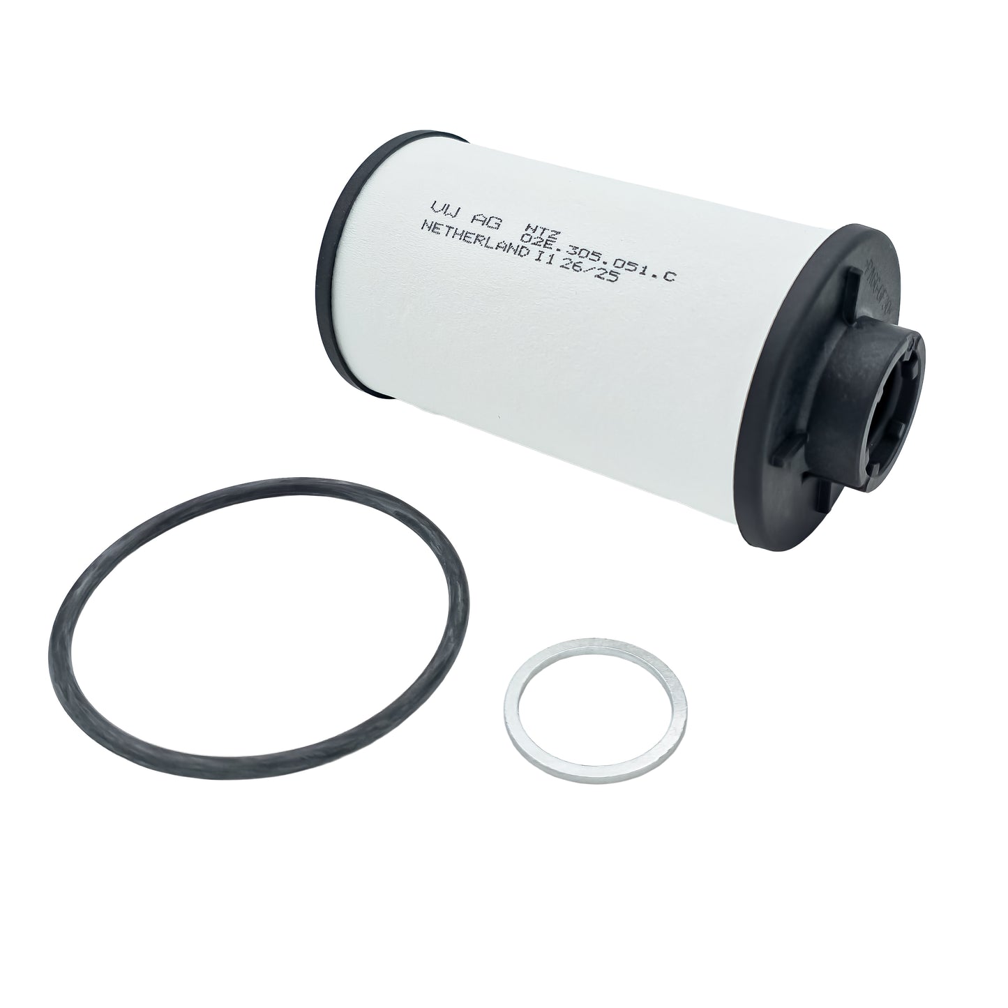 VW DSG Ölwechsel Set, 6 Liter Doppelkupplungs-Getriebeöl G052182A2, mit Filter und Dichtringen, für DQ250 Getriebe