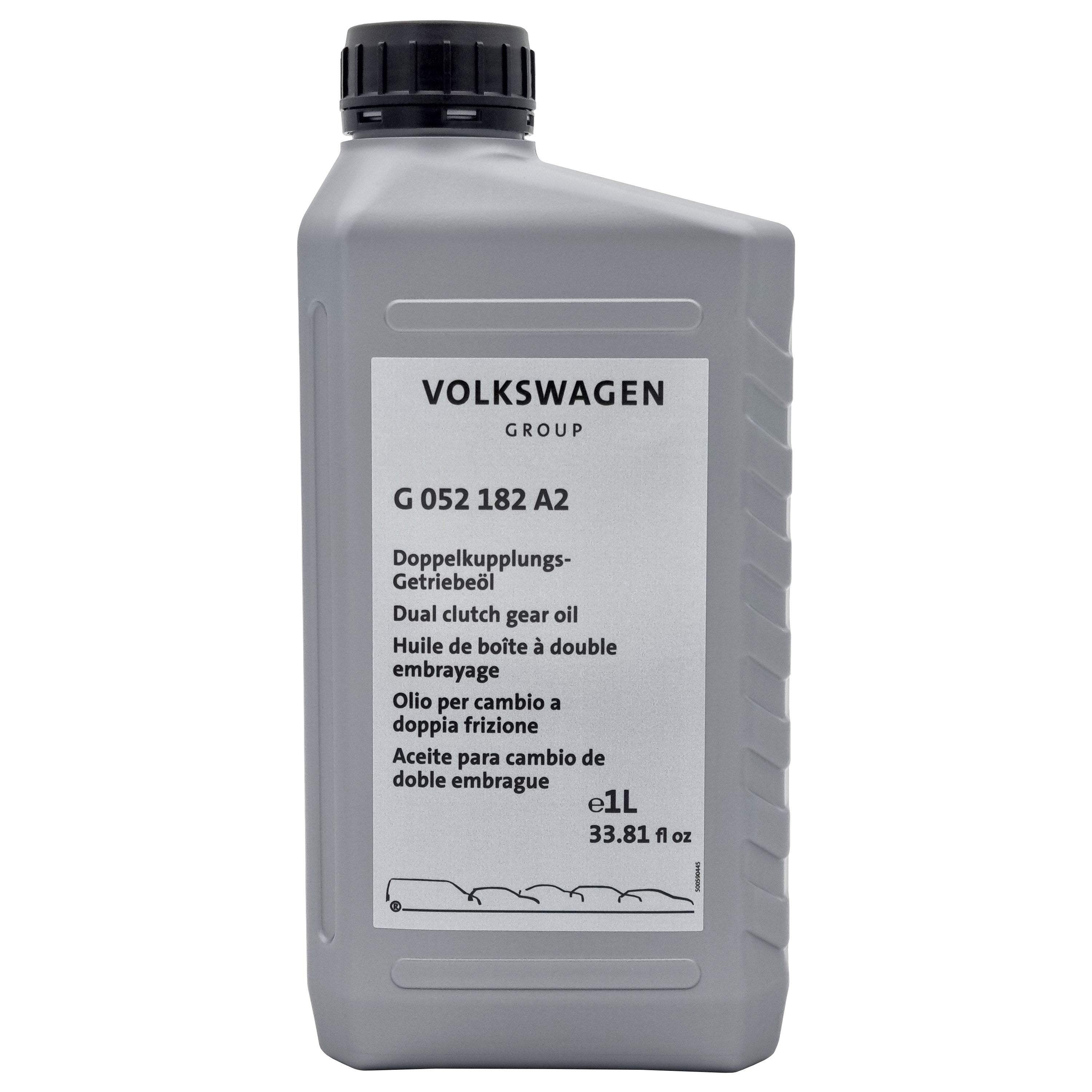 VW DSG Uelwiessel Set, 6 Liter Doppelkupplungs-Getriebeël G052182A2, mat Filter an Dichtringen, fir DQ250 Getriebe