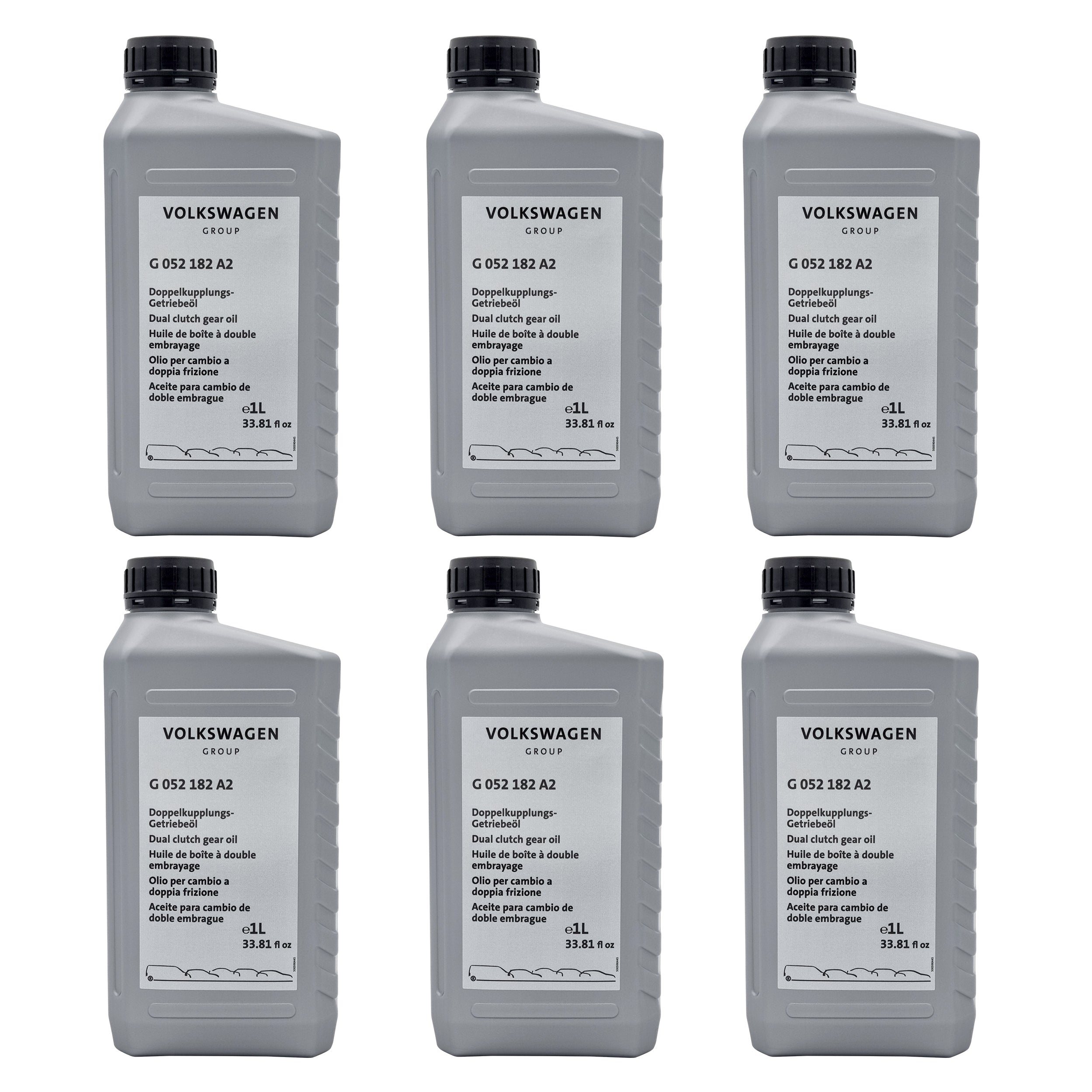 VW DSG Öl G052182A2, 6 Liter Doppelkupplungs-Getriebeöl, Automatikgetriebeöl