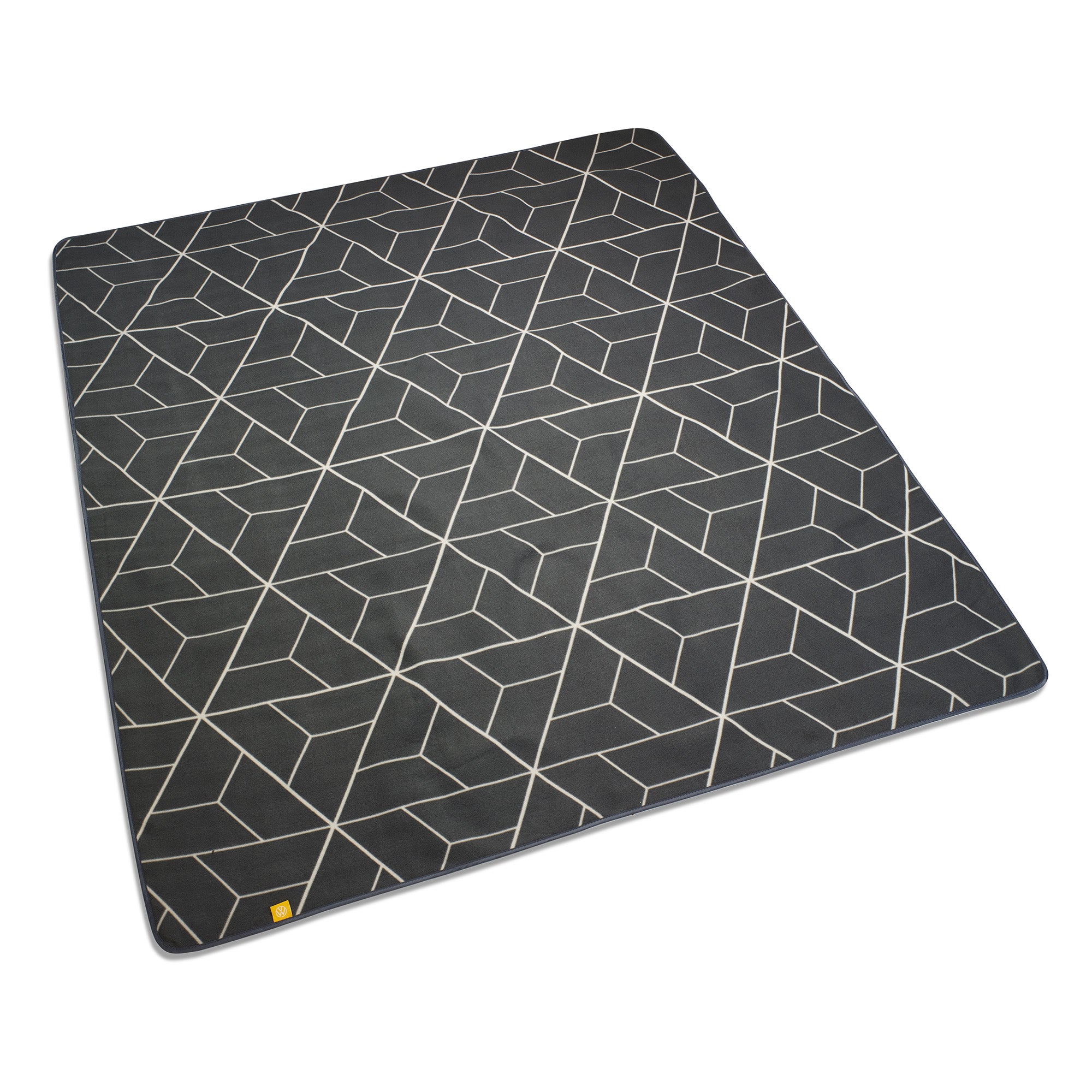Volkswagen Picknickdeck Fleecedecke 200x170cm, mat Drehengrëff, waasserdicht Ënnerséit, 1K6084509