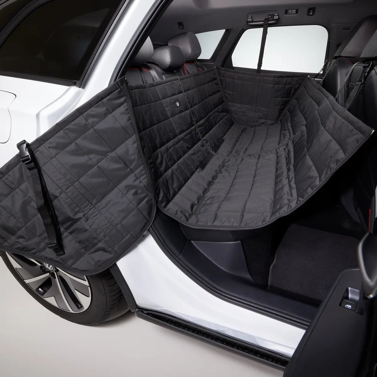 Volkswagen Original Fondschutzdecke, Rücksitz Schutzdecke für Hunde, schwarz, flexibel & wasserabweisend, 5H0061680