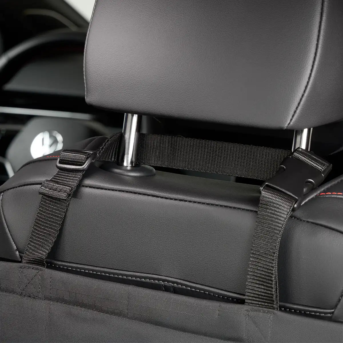 Volkswagen Original Fondschutzdecke, Rücksitz Schutzdecke für Hunde, schwarz, flexibel & wasserabweisend, 5H0061680