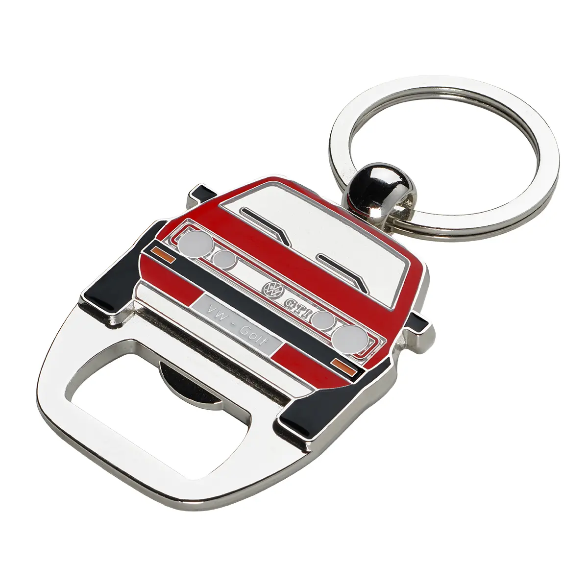 VW Golf 1 GTI Schlüsselanhänger mit Flaschenöffner, Zinkguss, 3A3087010