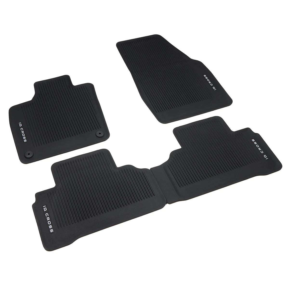 VW ID. Cross Gummimatten 4er-Set vorne und hinten, Titanschwarz, 2FS06150082V