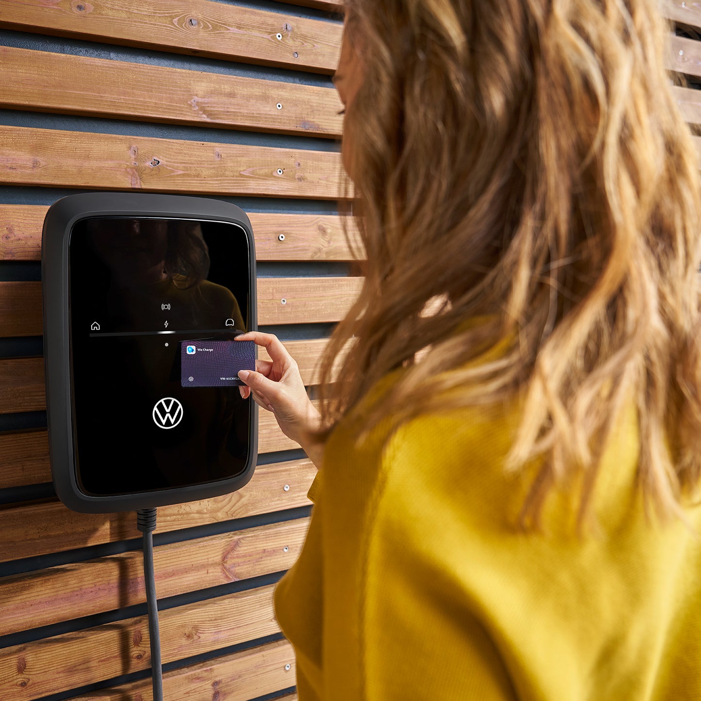 VW ID. Charger Connect 2, 11 kW tallbox met kabel 7,5 m (type 2), app, WLAN, PV -winkel, faseschakelaar