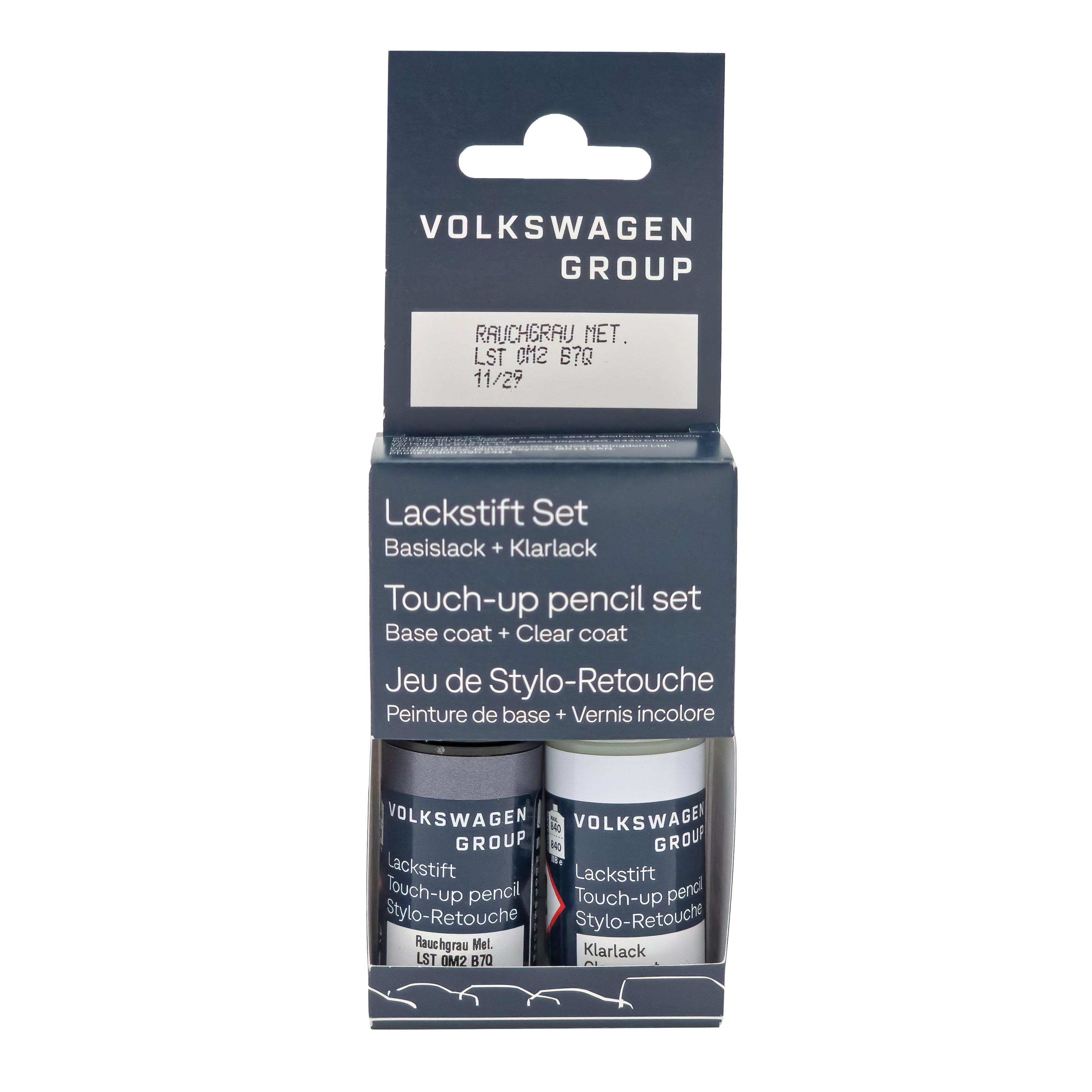VW Lackstift Farbcode B7Q Lackstift-Set - Rauchgrau Metallic - LST0M2B7Q