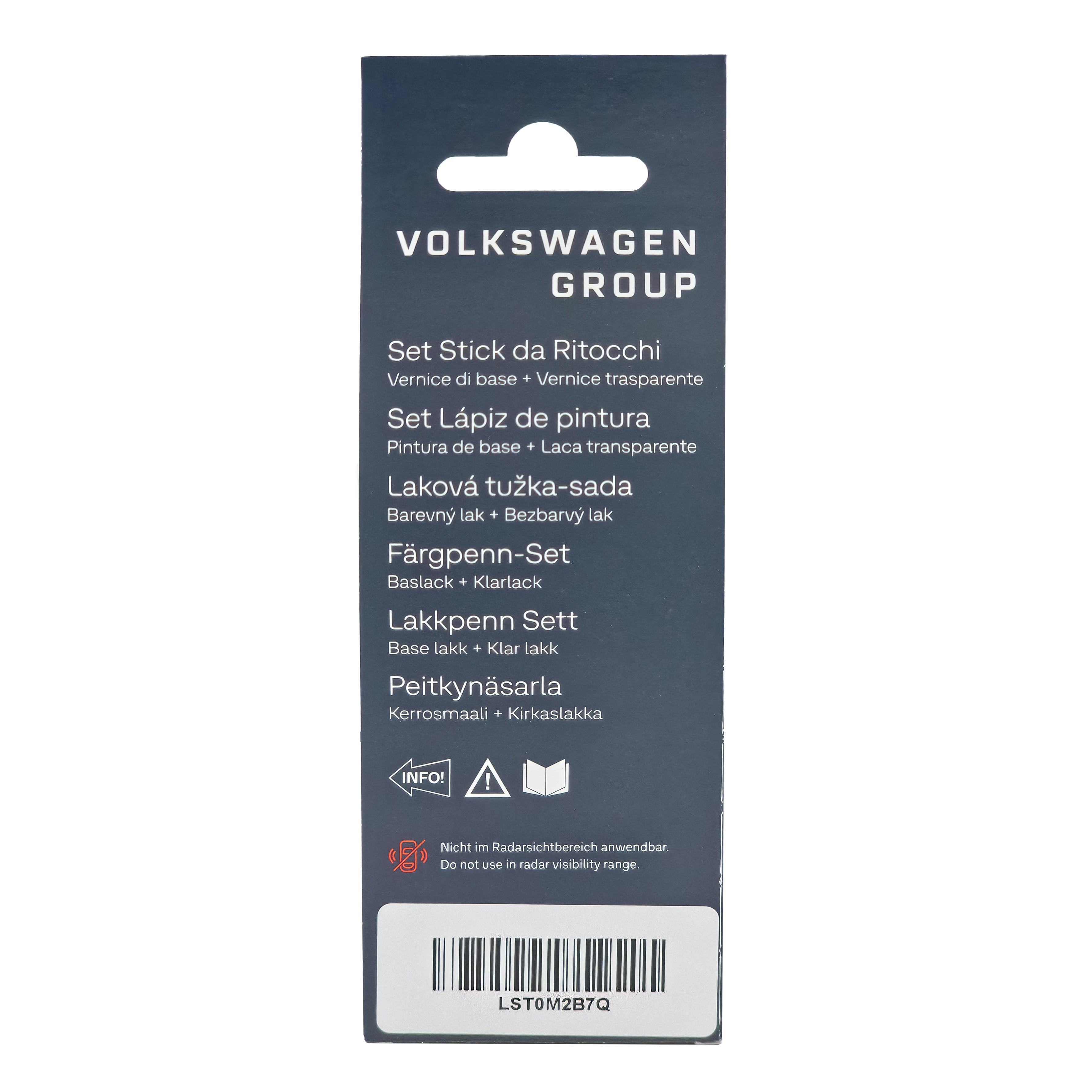 VW Lackstift Farbcode B7Q Lackstift-Set - Rauchgrau Metallic - LST0M2B7Q