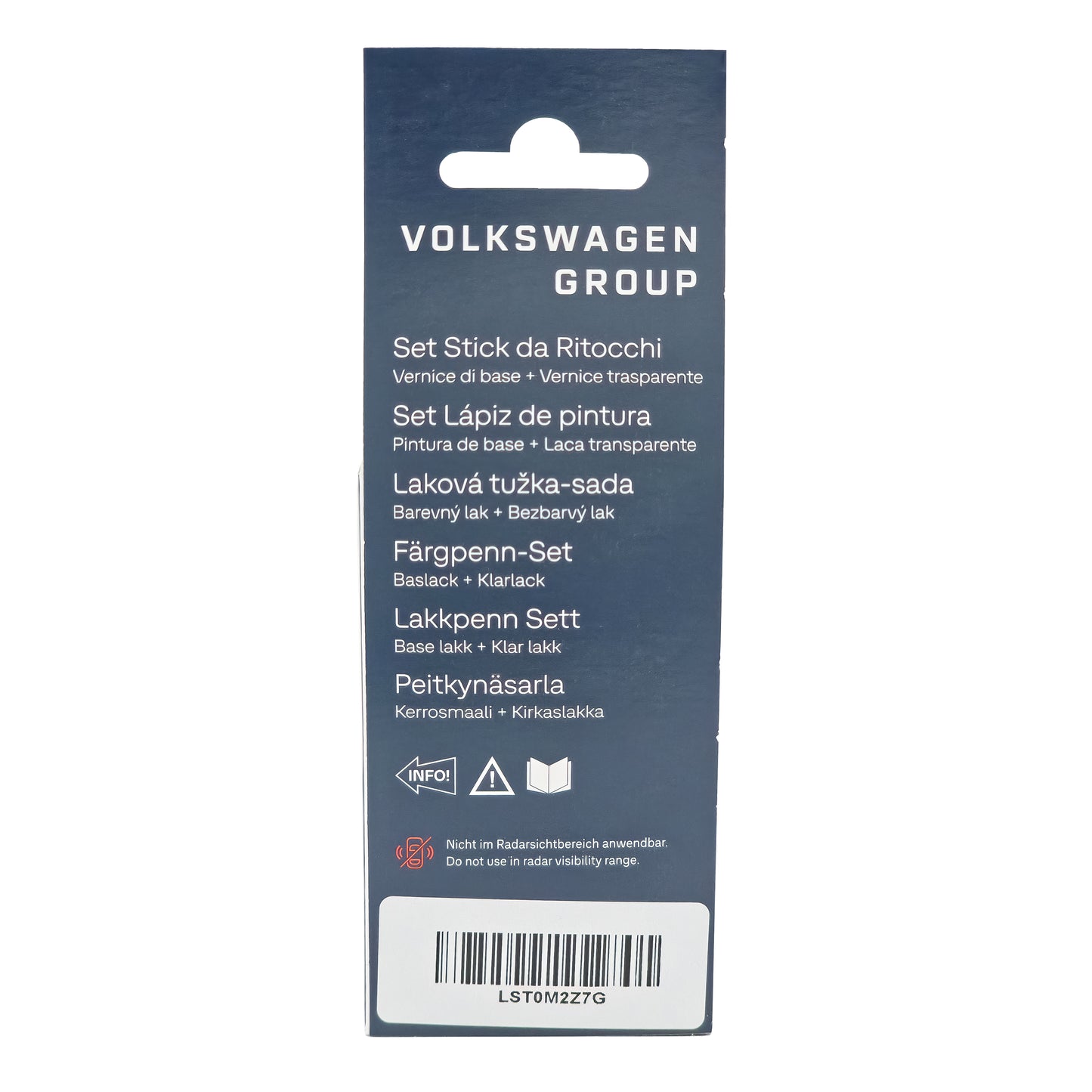 VW Audi Lackstift Color Code Z7G Lackstift Set LZ7G - Florett Silver Metallic - LST0M2Z7G