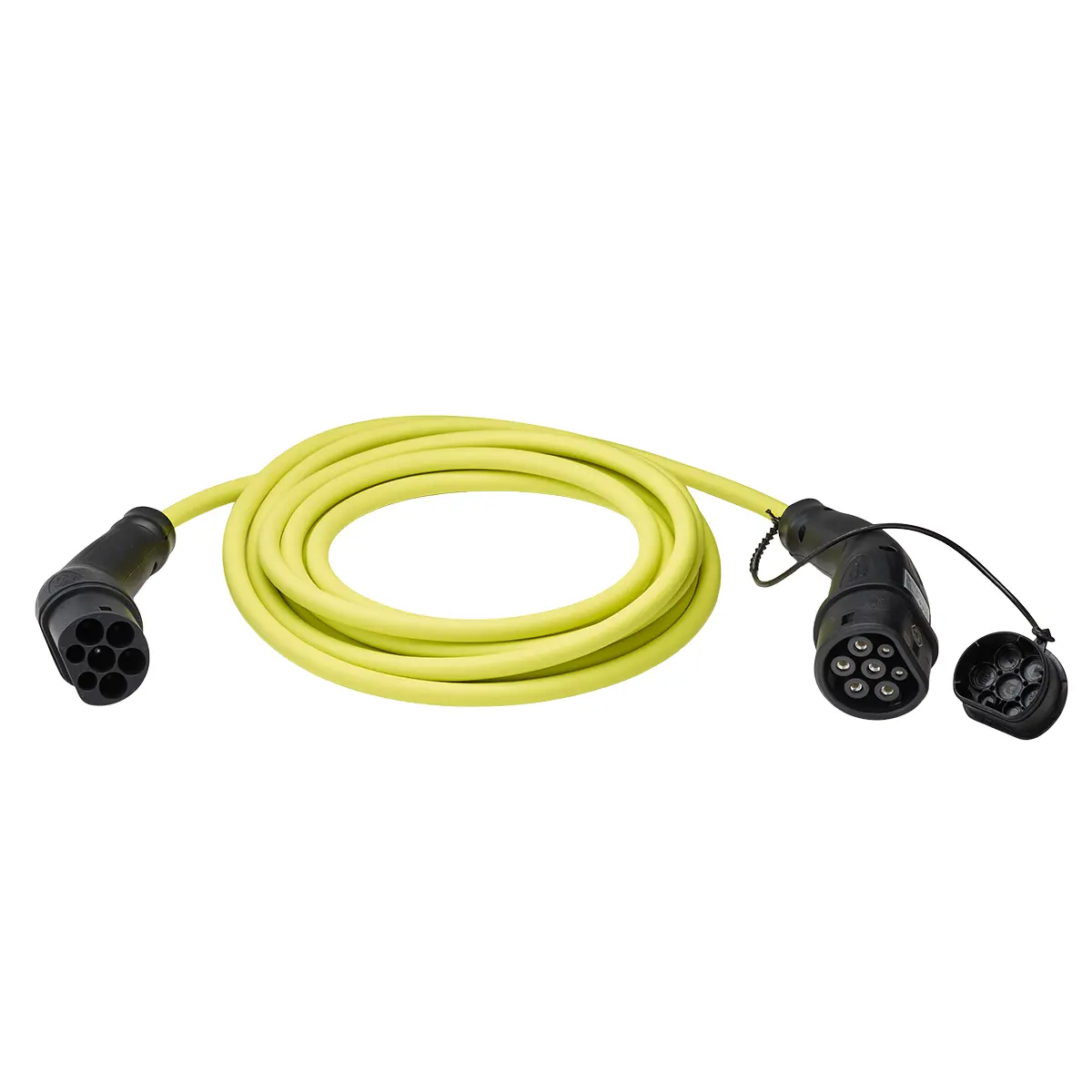 Volkswagen Original Ladekabel Typ 2, 6 m, gelb, Mode 3, mit Tasche – 000 054 412 R