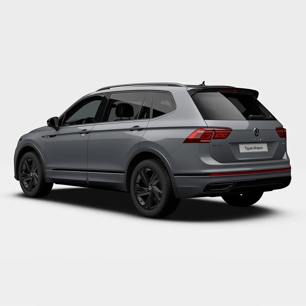 VW Tiguan Allspace in Platinumgrey Metallic, Lackcode D7X