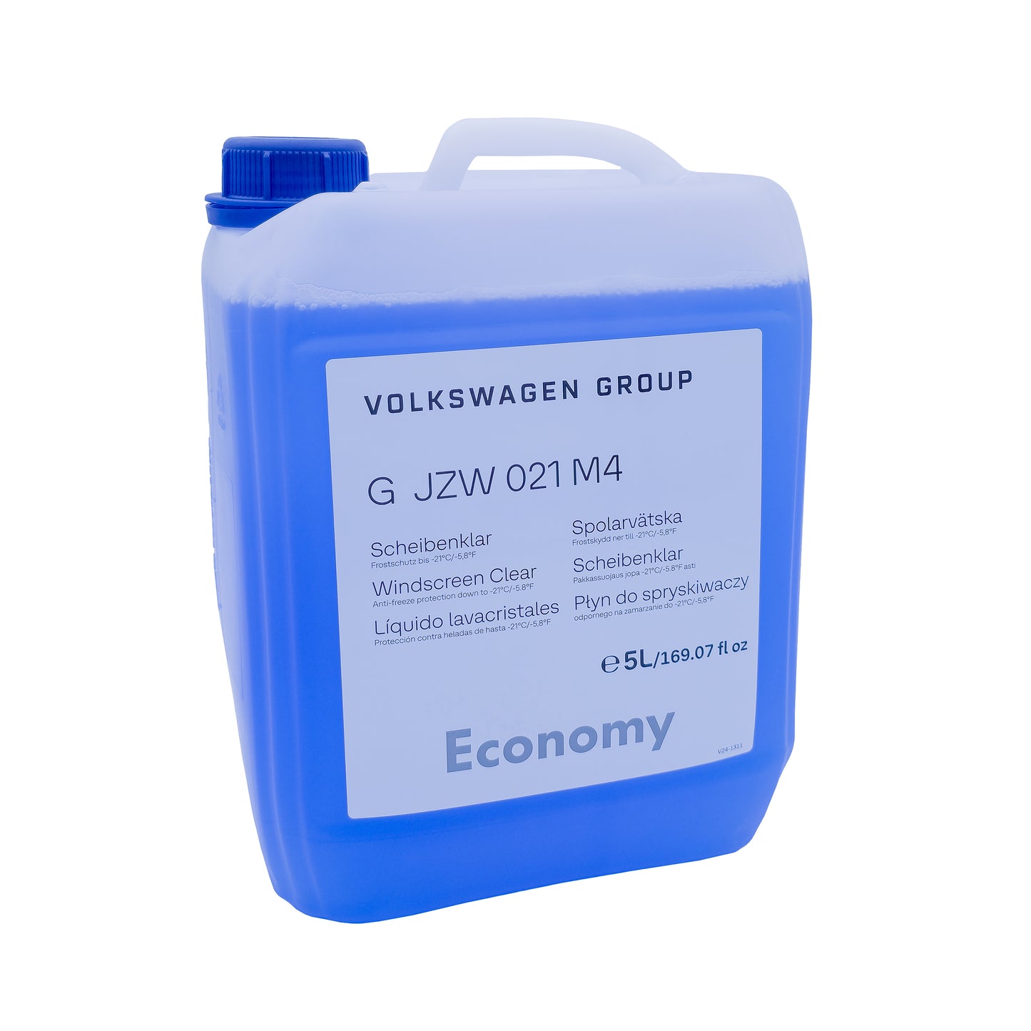 VW Scheibenklar Winter Economy, 5L Fertigmischung, Frostschutz bis -21 °C, GJZW021M4