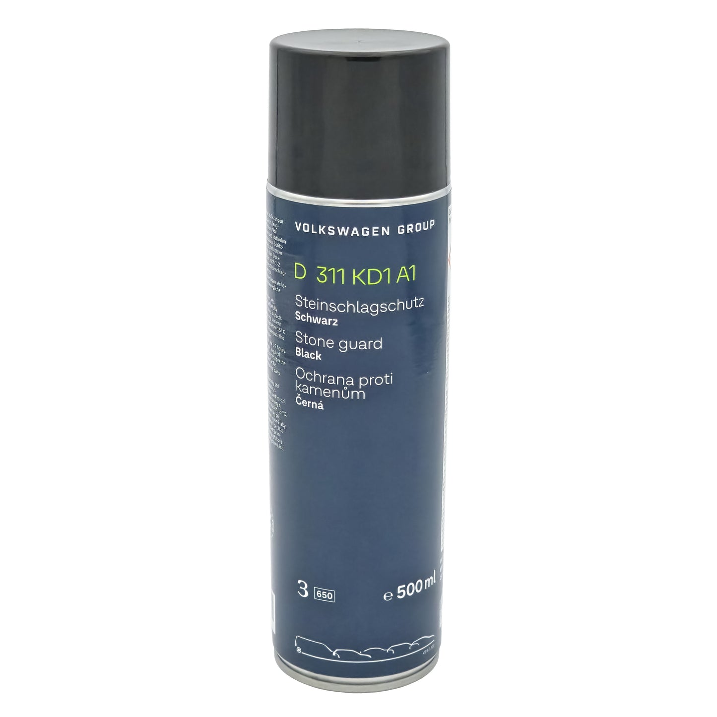Volkswagen Steinschlagschutz, Dauerelastischer Unterbodenschutz, 500ml Sprühdose, D311KD1A1