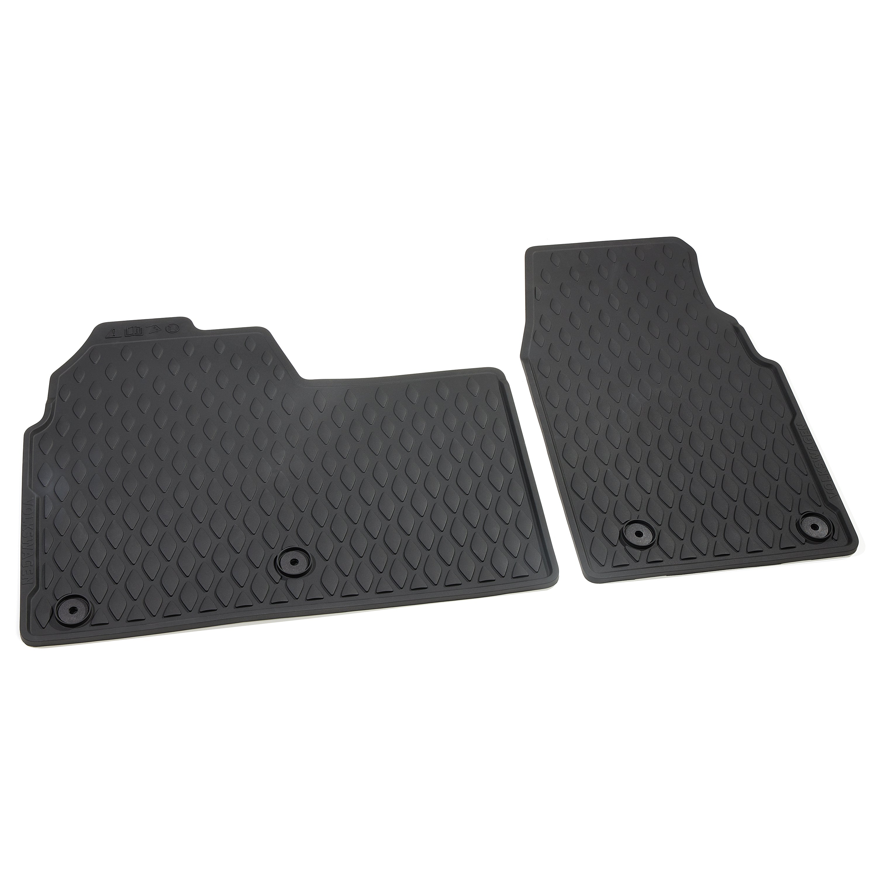 VW T7 Caravelle à partir de 2025, tapis en caoutchouc, 2 pièces, avant, 7TG06150282V