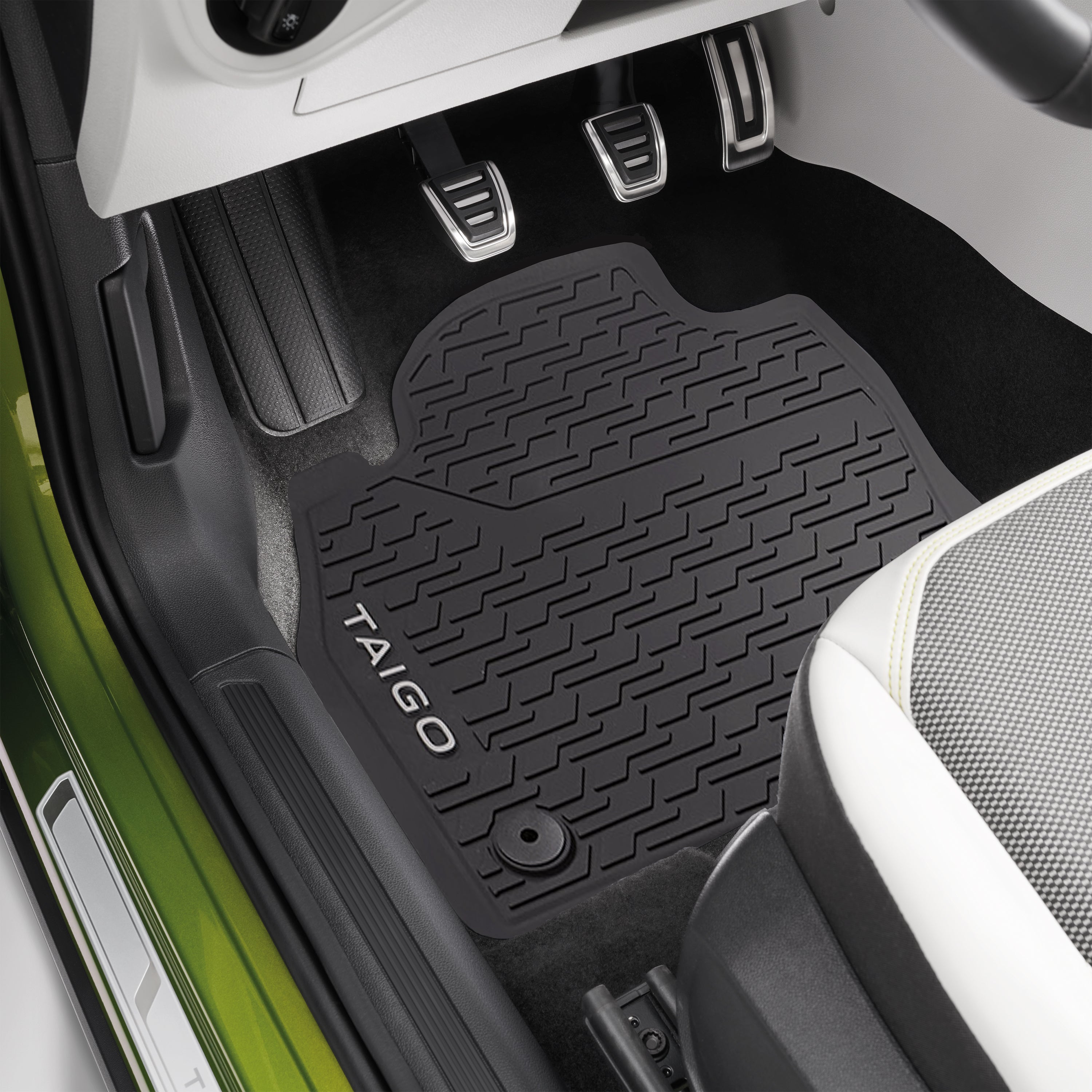 Tapis en caoutchouc VW Taigo, jeu de 2 avant, 2G706150282V