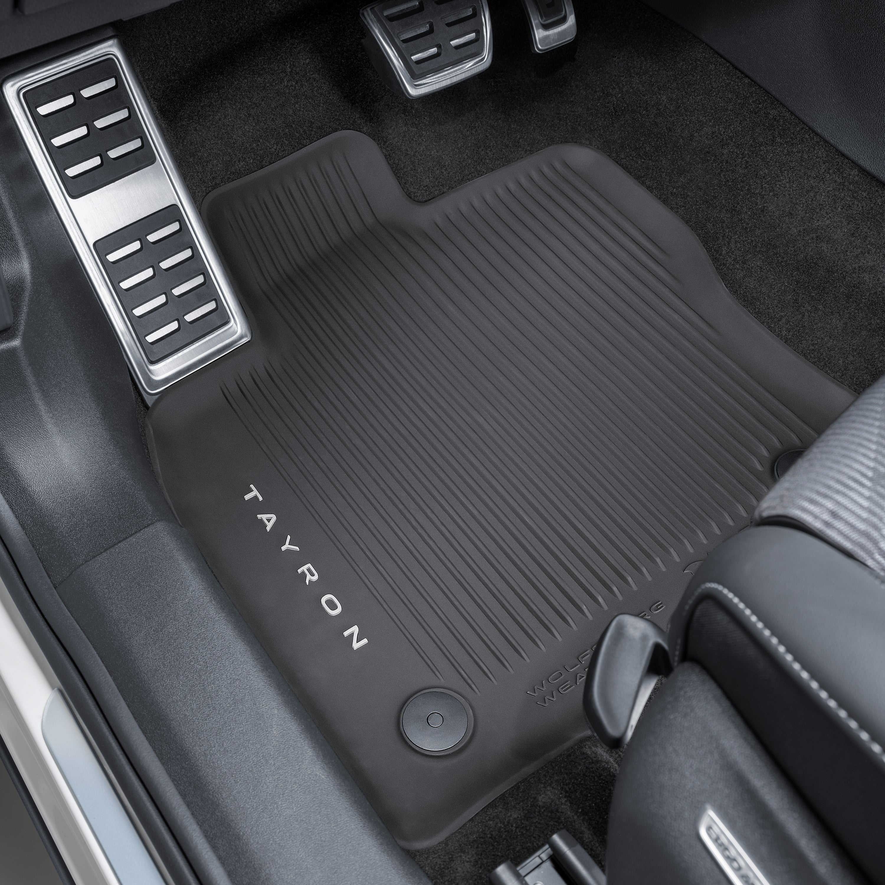 Tapis en caoutchouc VW Tayron, 4 pièces, avant et arrière, 57L06150082V