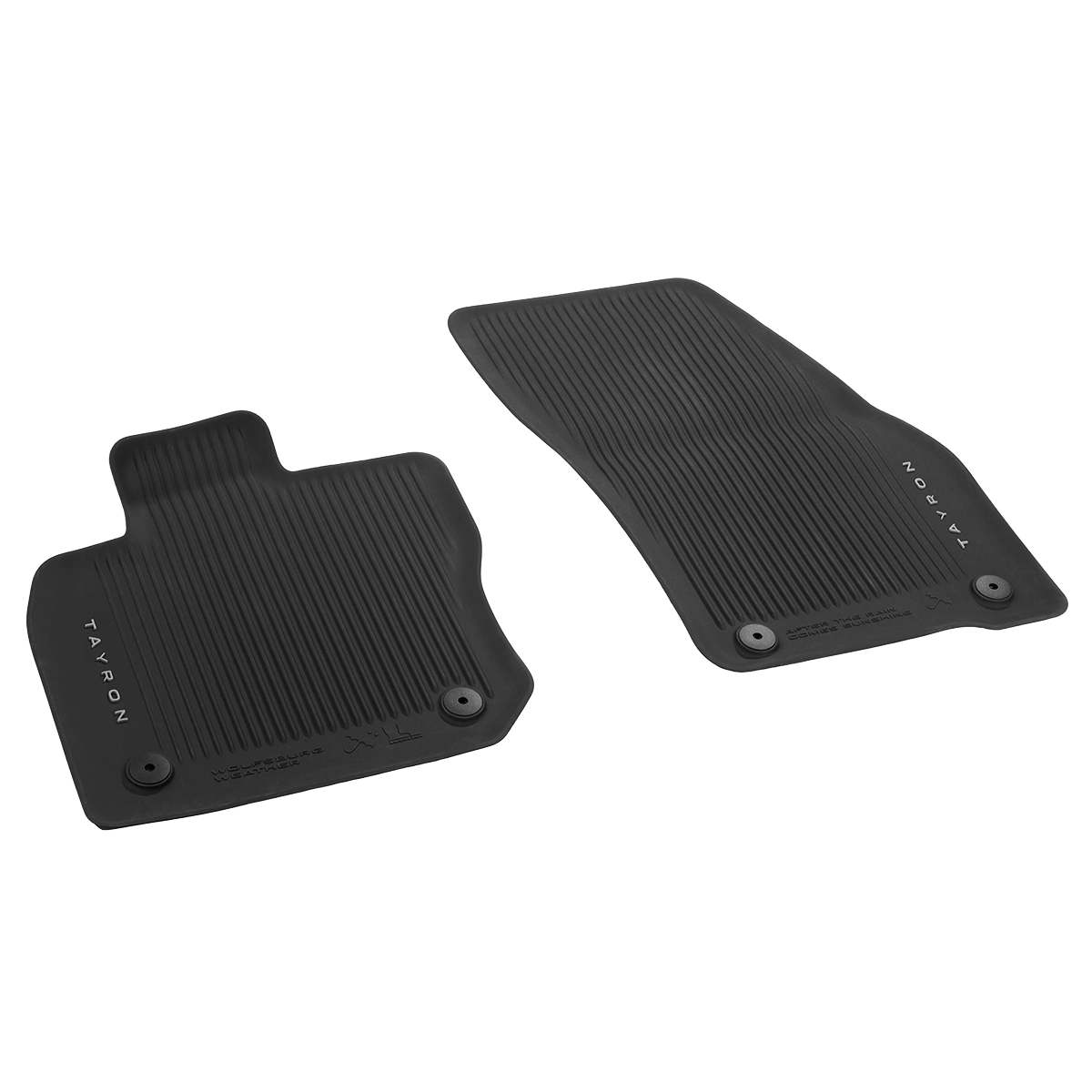VW Tayron Gummimatten, 2 Stück, vorne, 57L06150282V