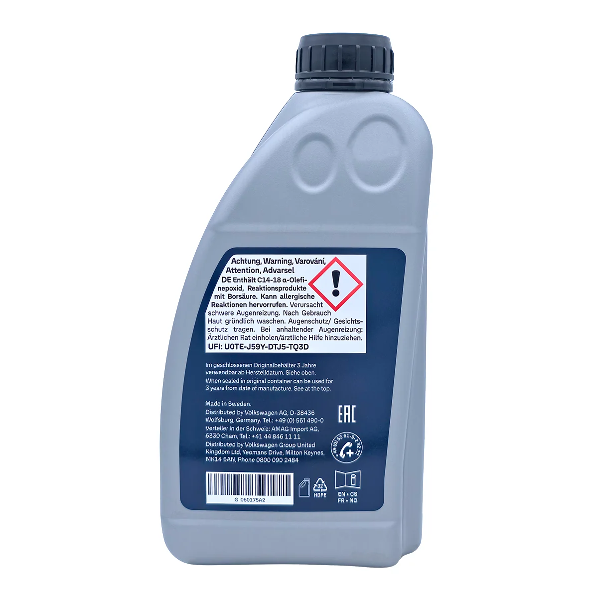 VW Audi Seat Skoda Haldex Öl G060175A2, 850ml Original Automatikgetriebeöl Allrad