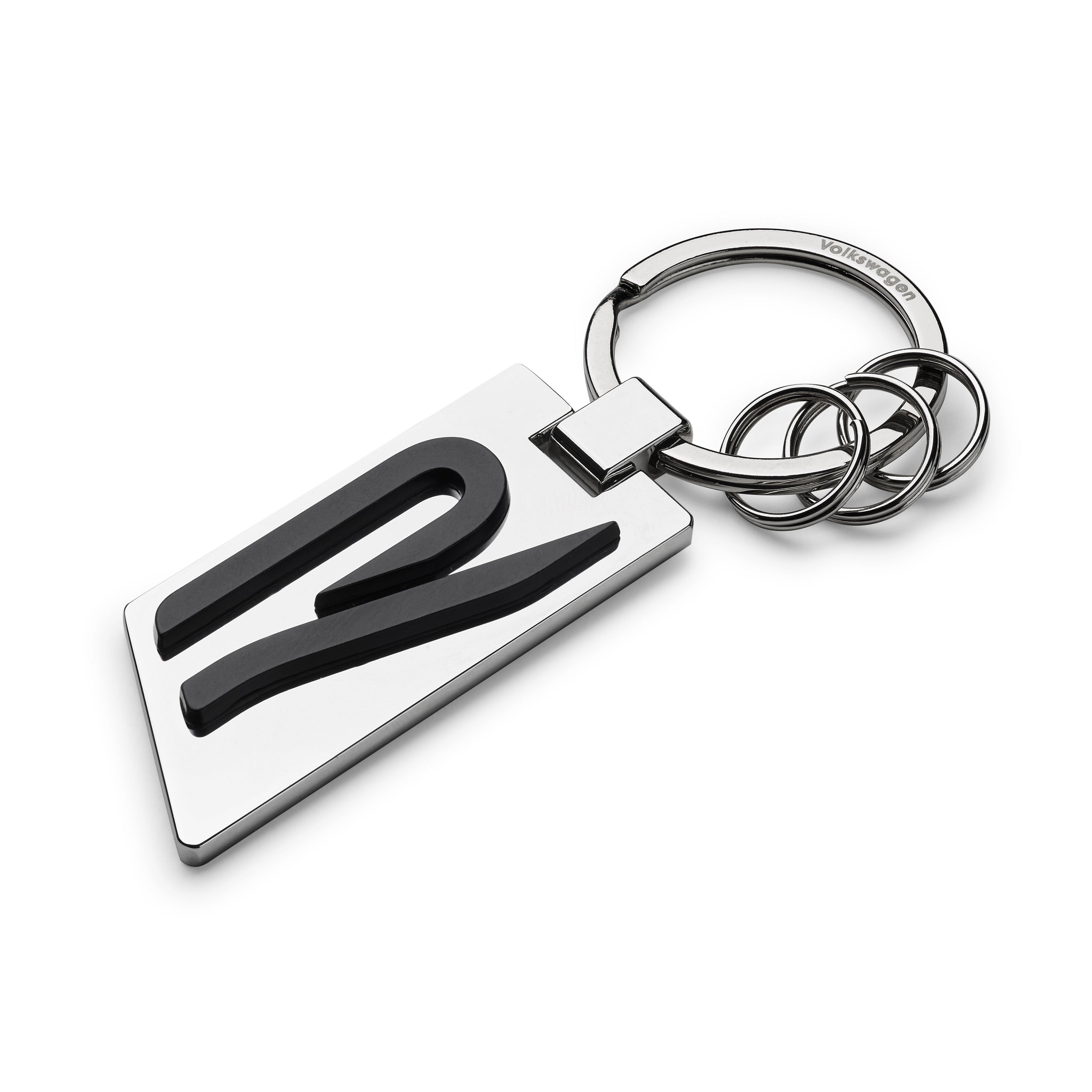 VW R Schlüsselanhänger aus Zink-Spritzguss, R-Logo, 5H6087010
