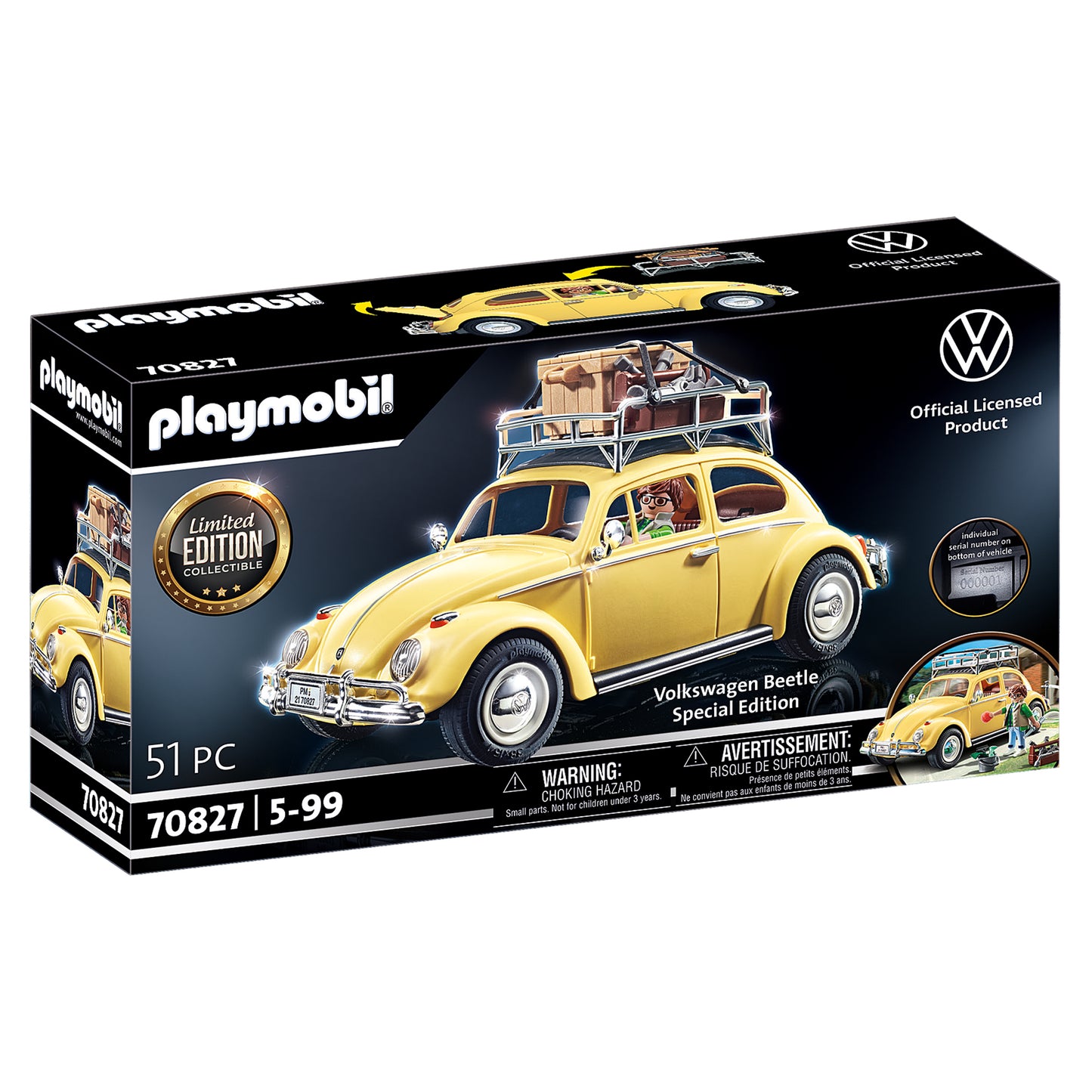 PLAYMOBIL® Volkswagen Beetle (70827) – Specialudgave til samlere og VW-fans - 7E9087511C