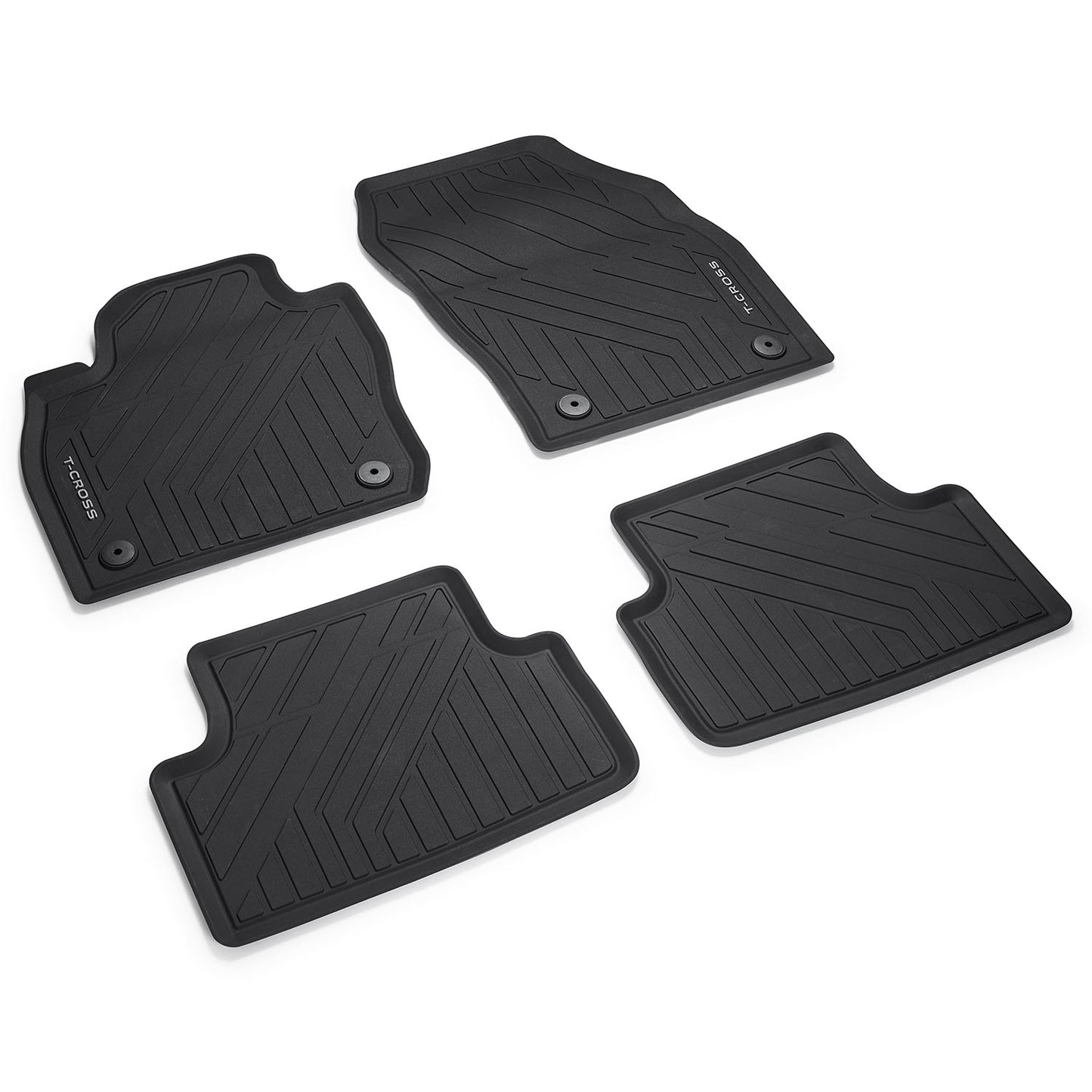 VW T-Cross rubber mats, 4 pieces, front and rear, 2GM06150082V
