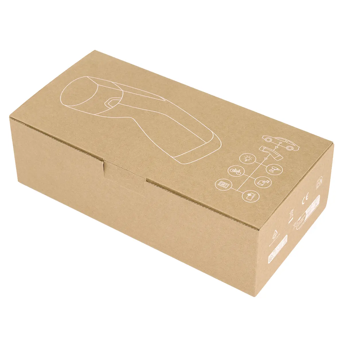Volkswagen PowerSocket Typ 2 auf EU-Multi-Steckdose (Typ F/C/L), V2L Adapter für ID. Modelle, 000054412BS