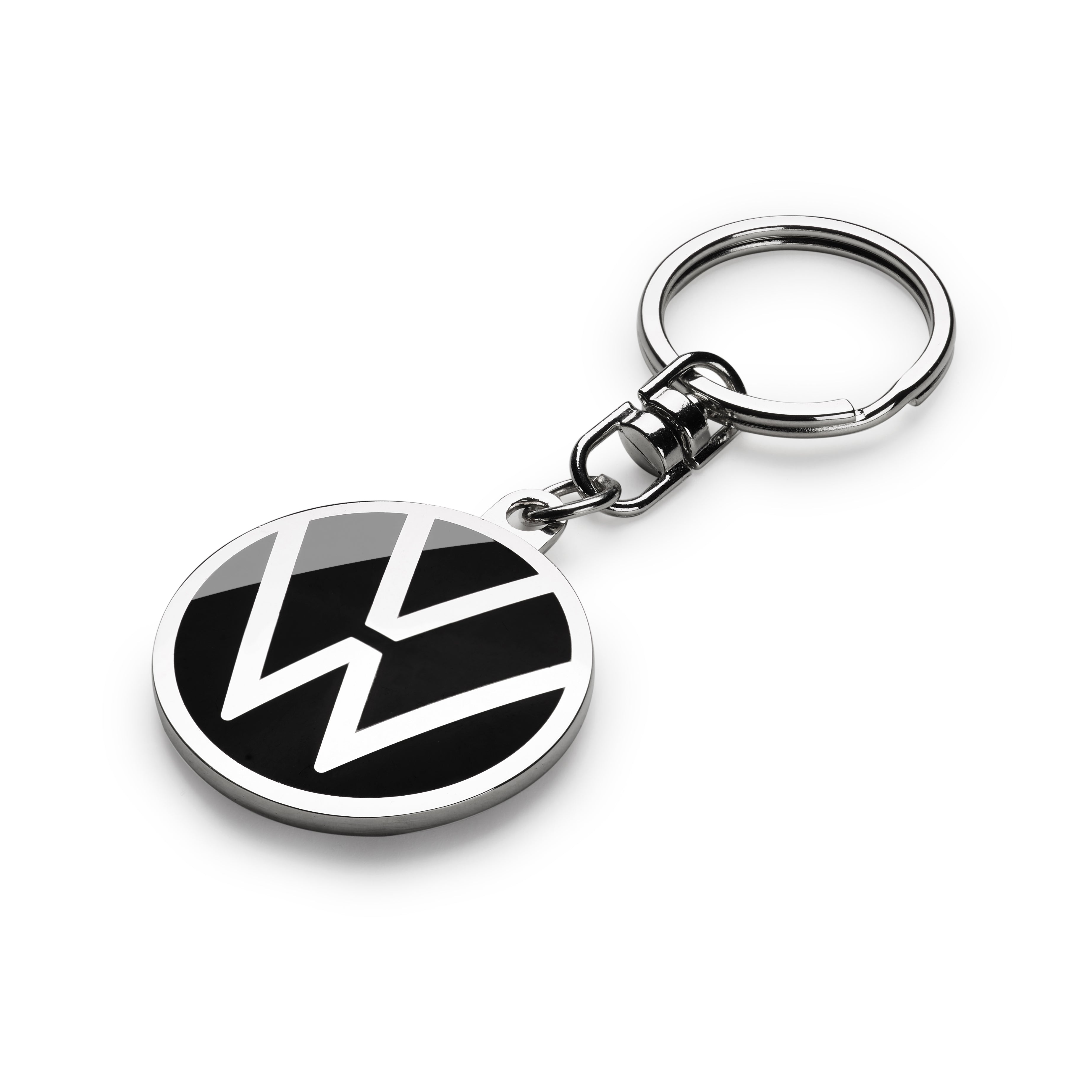 VW Schlüsselanhänger, Anhänger mit neuem VW Logo, 37mm Ø, 000087010BQ