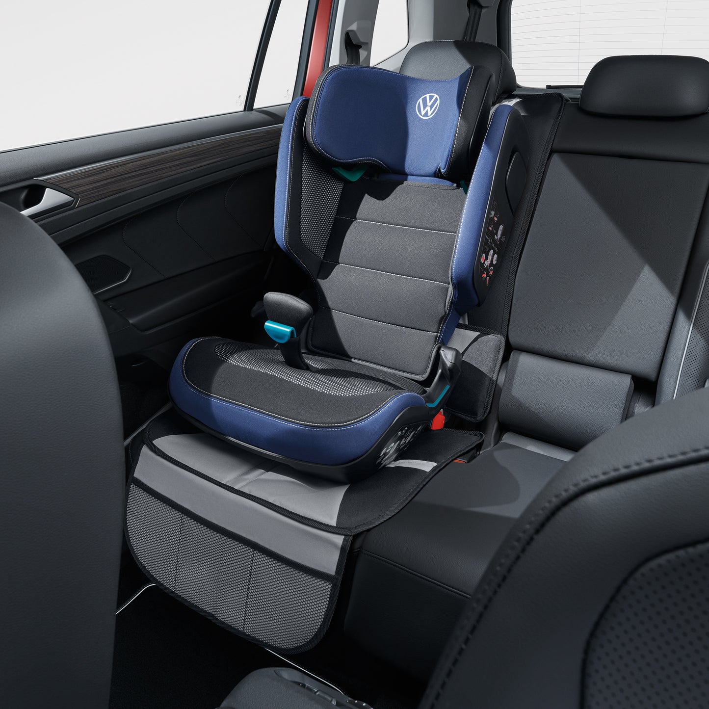 VW Sitzschoner mit Rückenlehnenschutz, Unterlage für Kindersitz, 000019819C