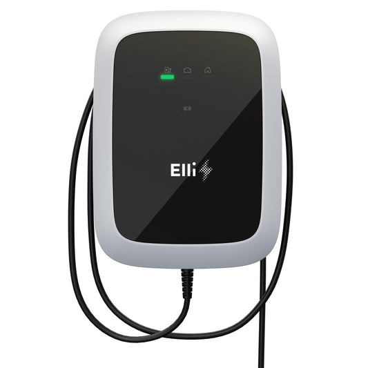 Elli Charger Pro 11 kW Wallbox mit Kabel 7,5m (Typ2), App, WLAN, LTE, EEBus, OCPP 2.0J & MID Stromzähler