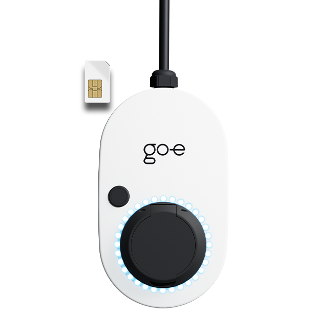 go-e Charger Gemini 2.0 11 kW, kompakte Wallbox mit App-Steuerung, PV-Laden & smartem Lademanagement