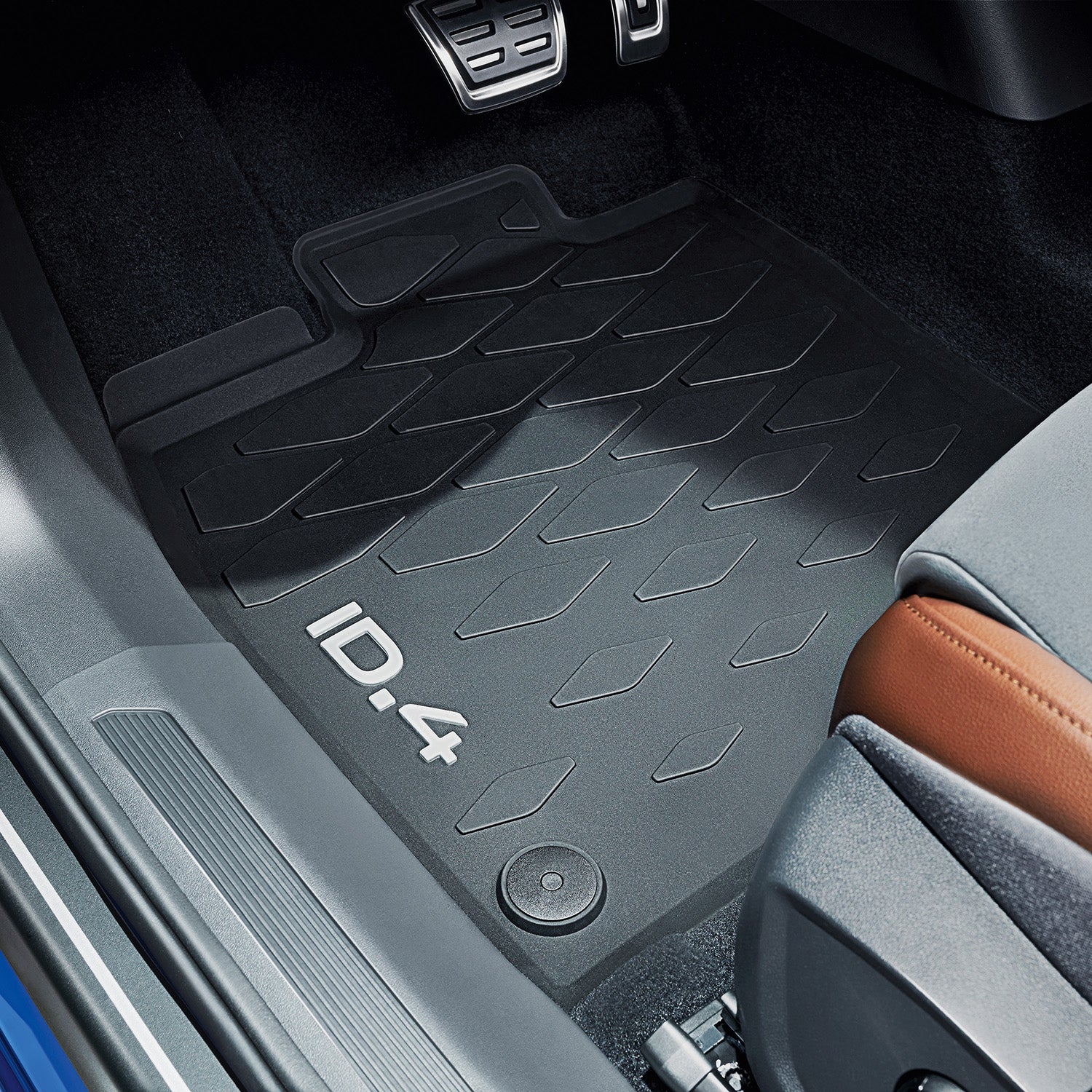 VW ID.4 Gummimatten, 4 Stück, vorne und hinten, 11B06150082V