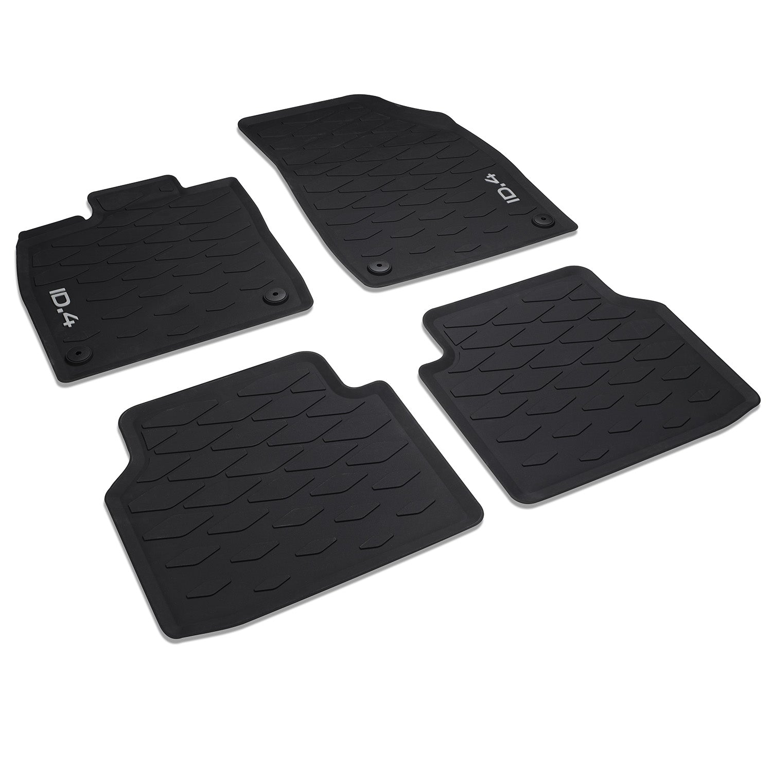 VW ID.4 Gummimatten, 4 Stück, vorne und hinten, 11B06150082V
