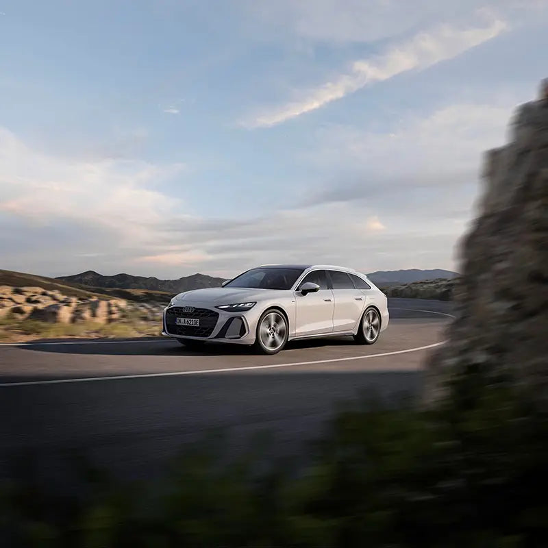 Audi auf der Straße 